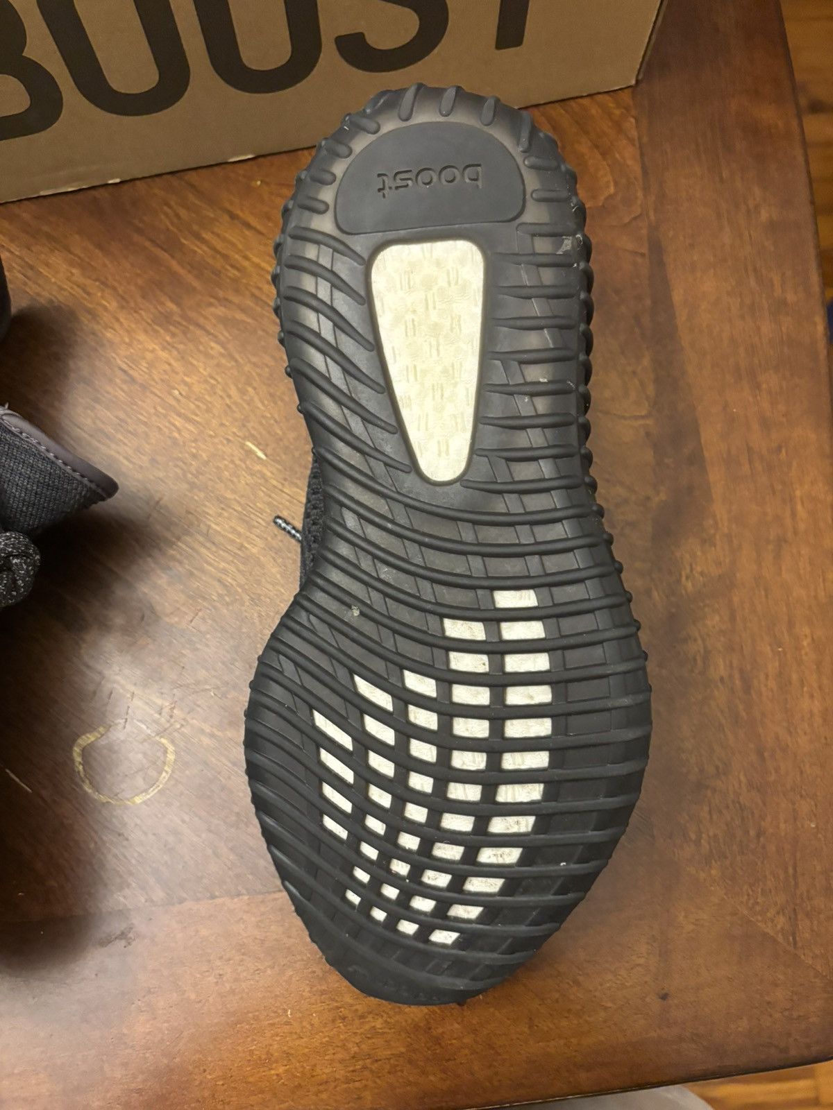 Adidas Yeezy 350 V2 black non reflective Size US 8.5 / EU 41-42 - 12 Thumbnail