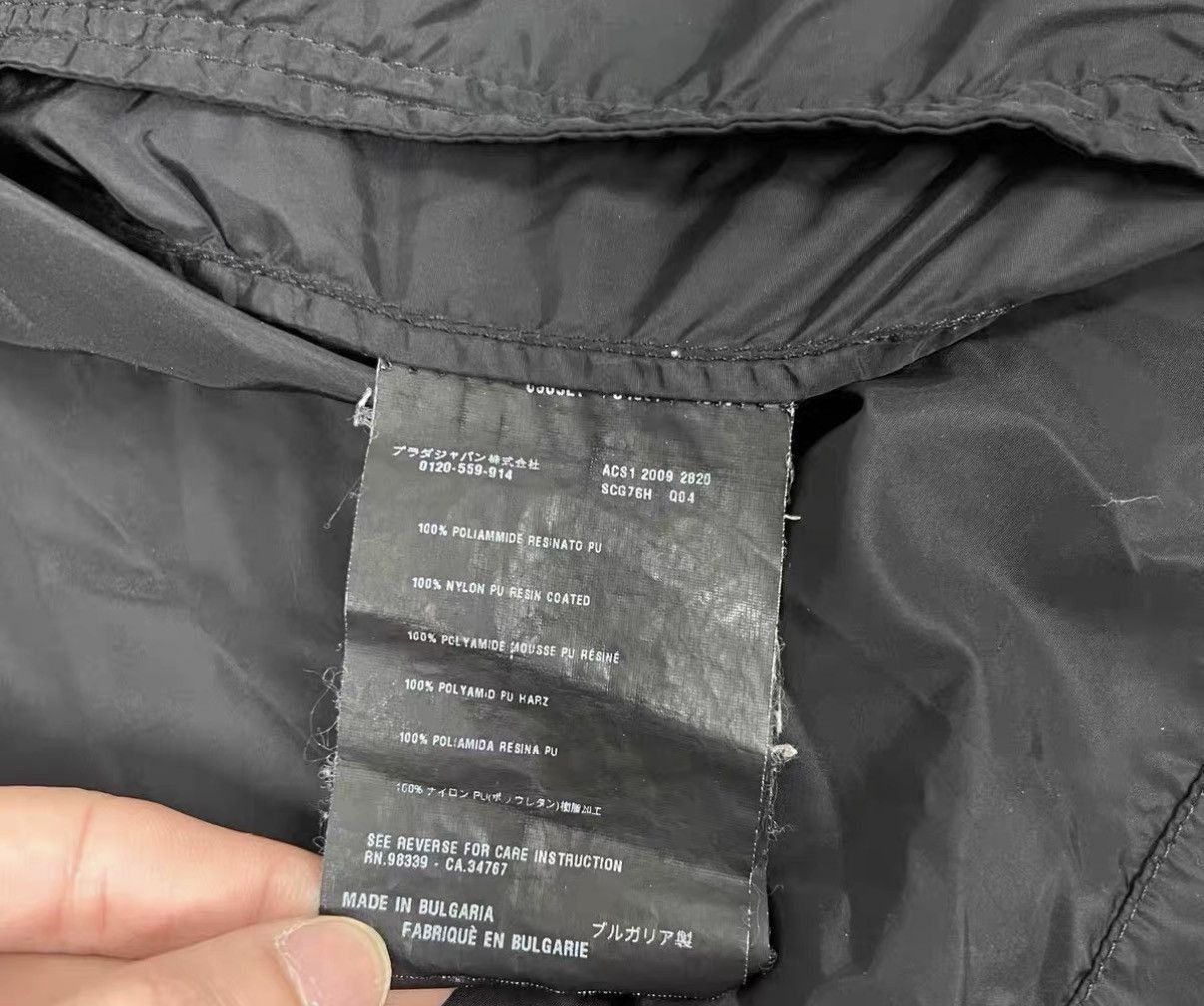 Prada Black Hooded Light Jacket Size S Size US S / EU 44-46 / 1 - 6 Thumbnail