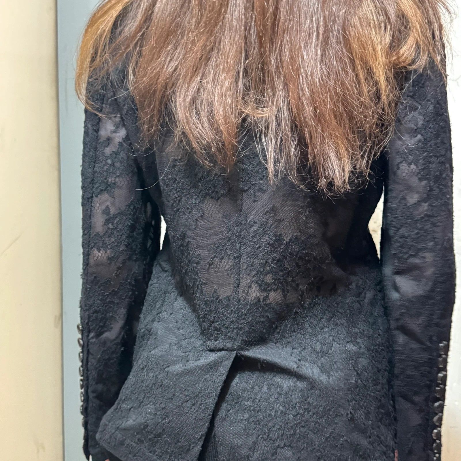 Comme des Garcons F/W 2015 Comme des Garcons lace blazer Size XS / US 0-2 / IT 36-38 - 9 Thumbnail