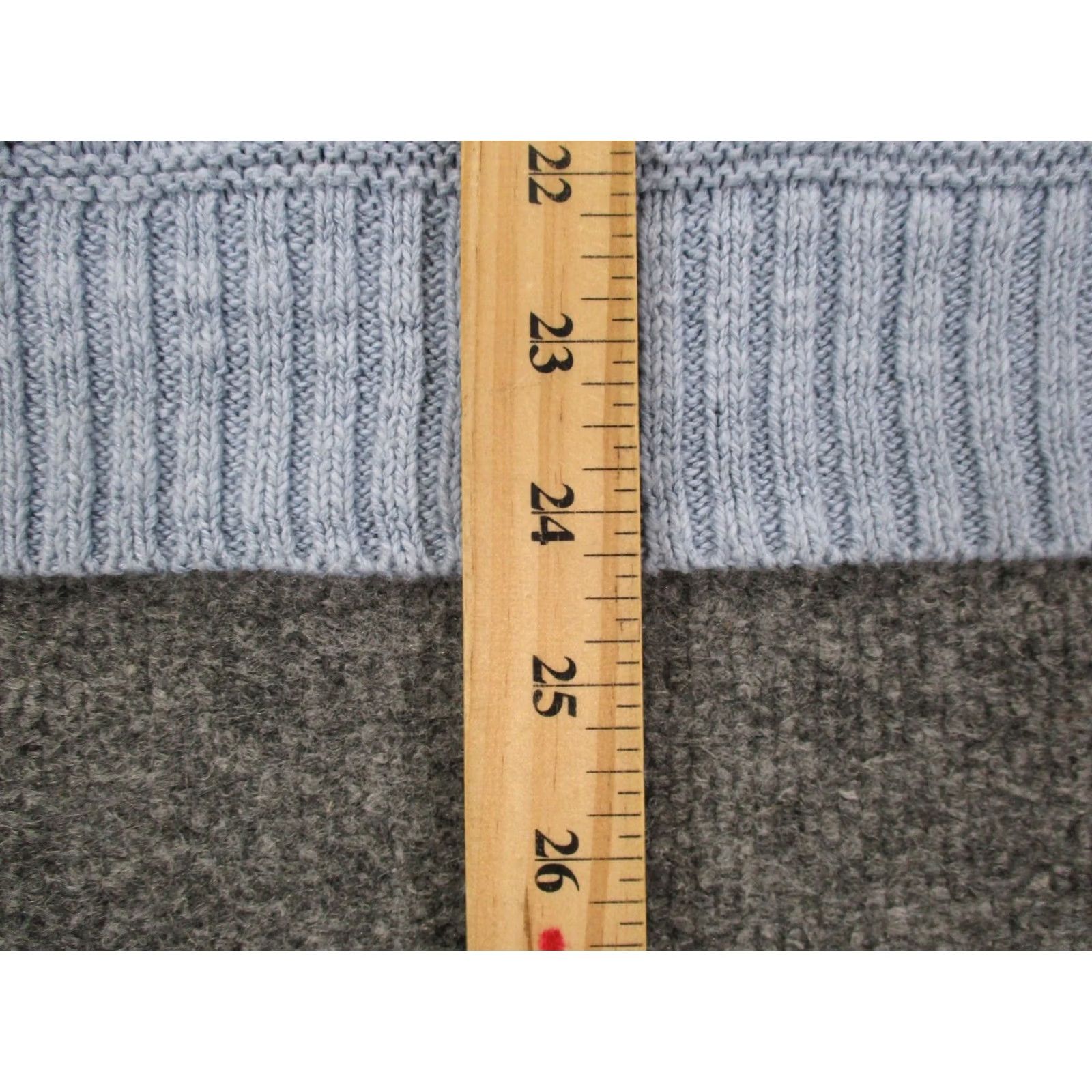 Polo Ralph Lauren Polo Ralph Lauren Sweater Womens L Blue Oversized Relaxed Casual Cable Knit Size L / US 10 / IT 46 - 4 Thumbnail