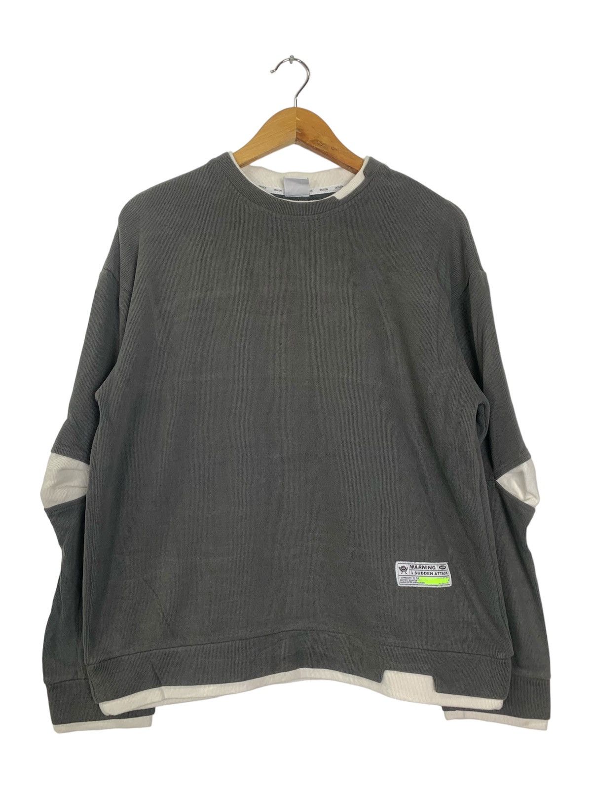 Japanese Brand Skicen Sweatshirt Size US XL / EU 56 / 4 - 1 Thumbnail