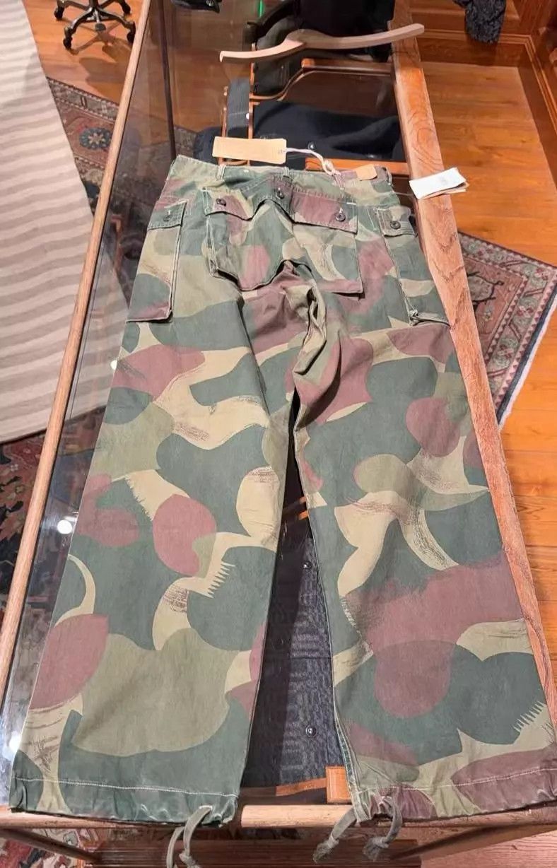 RRL Ralph Lauren RRL 26S Ranger Belgian Brushstroke Camo W30L30 NWT Size US 30 / EU 46 - 1 Thumbnail