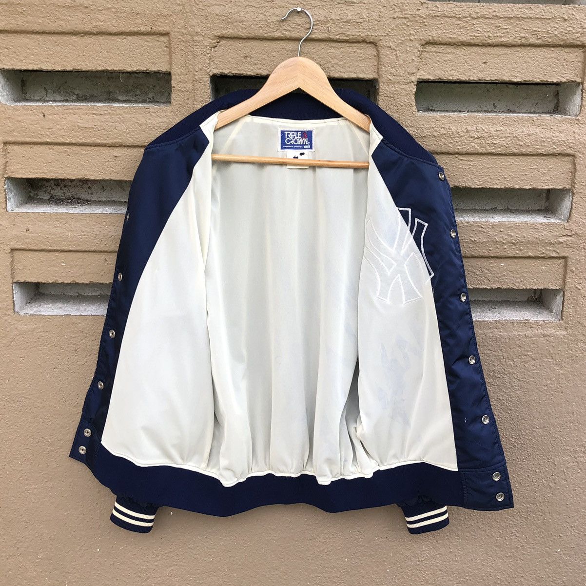 New York Yankees Vintage New York Yankess NBA Satin Varsity Jacket Size US M / EU 48-50 / 2 - 13 Thumbnail