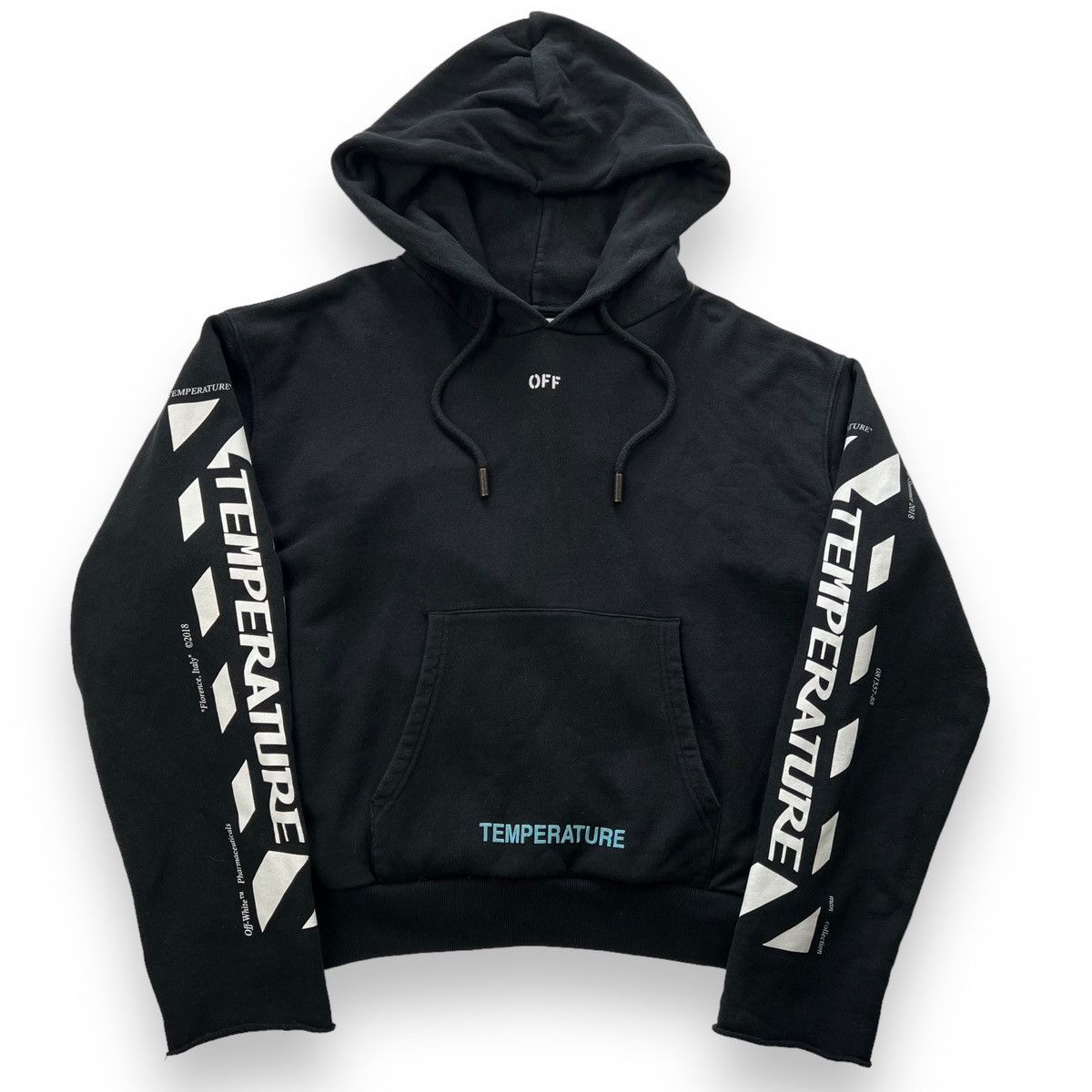 Off white hoodie temperature deals