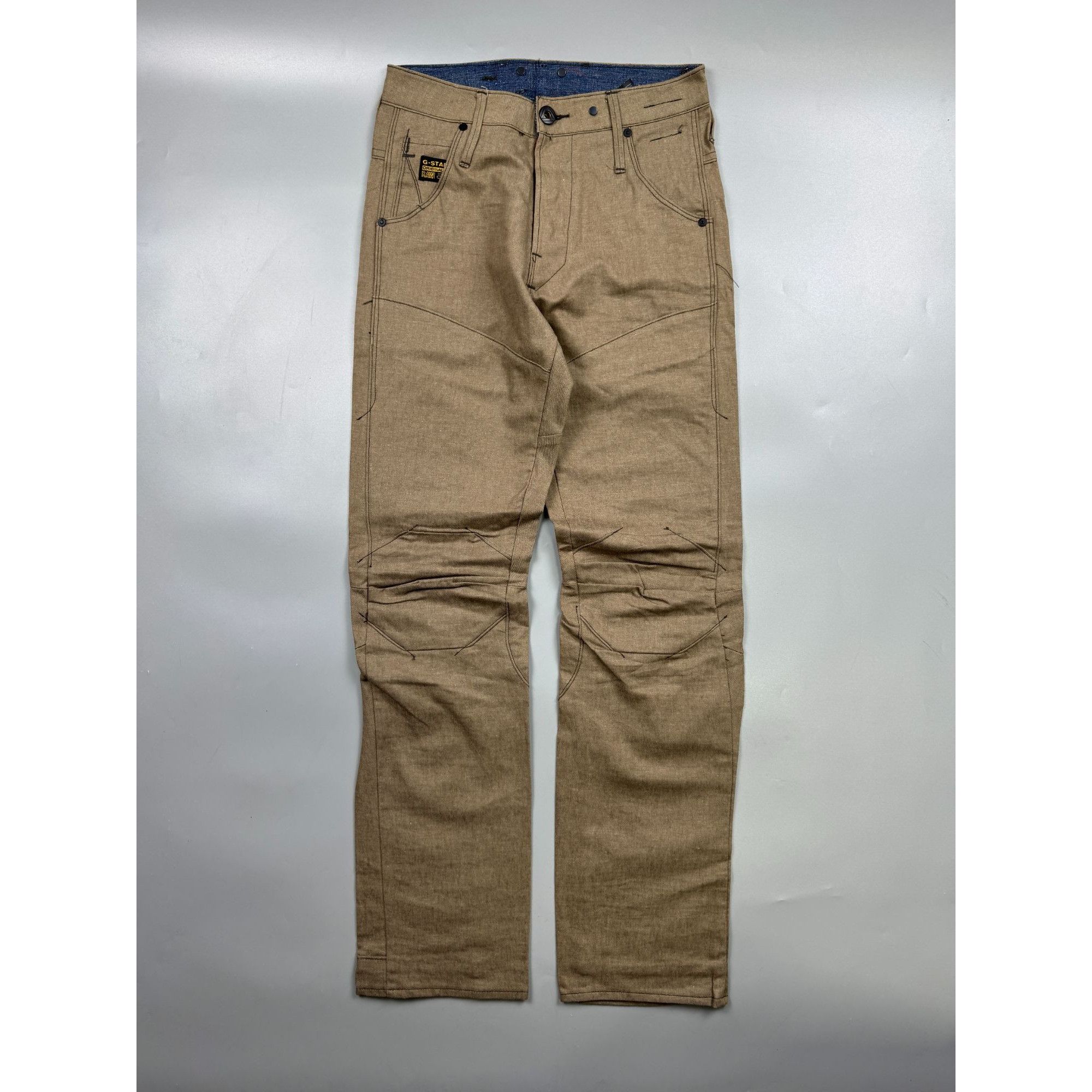 G-Star NWOT G-Star RAW Khaki Military Fit Denim Jeans Pants (Y1193) Size US 27 - 1 Thumbnail
