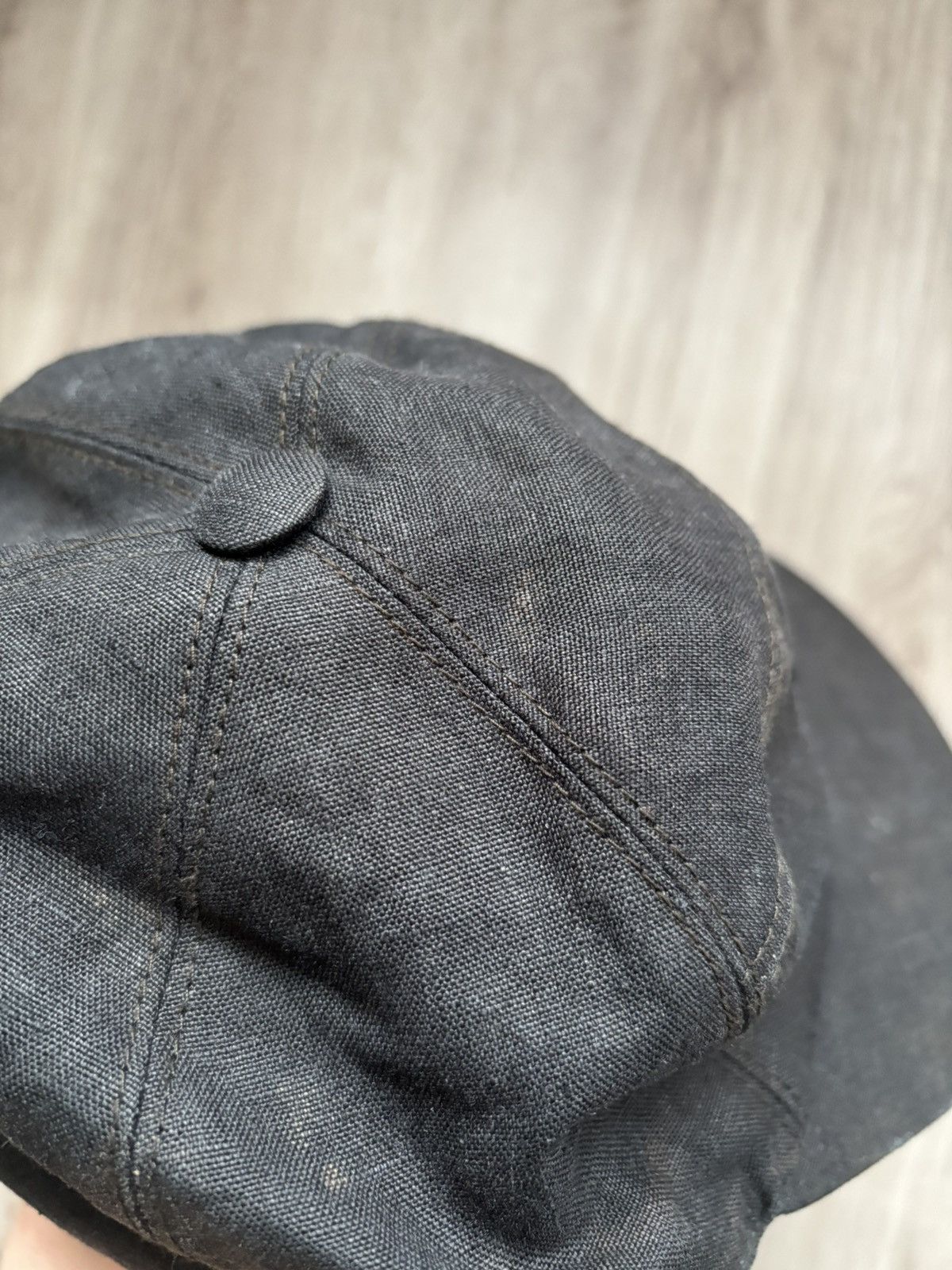 Hermes Rare Chapeaux Motsch pour Hermes cap linen sunfaded 57 Size ONE SIZE - 11 Thumbnail