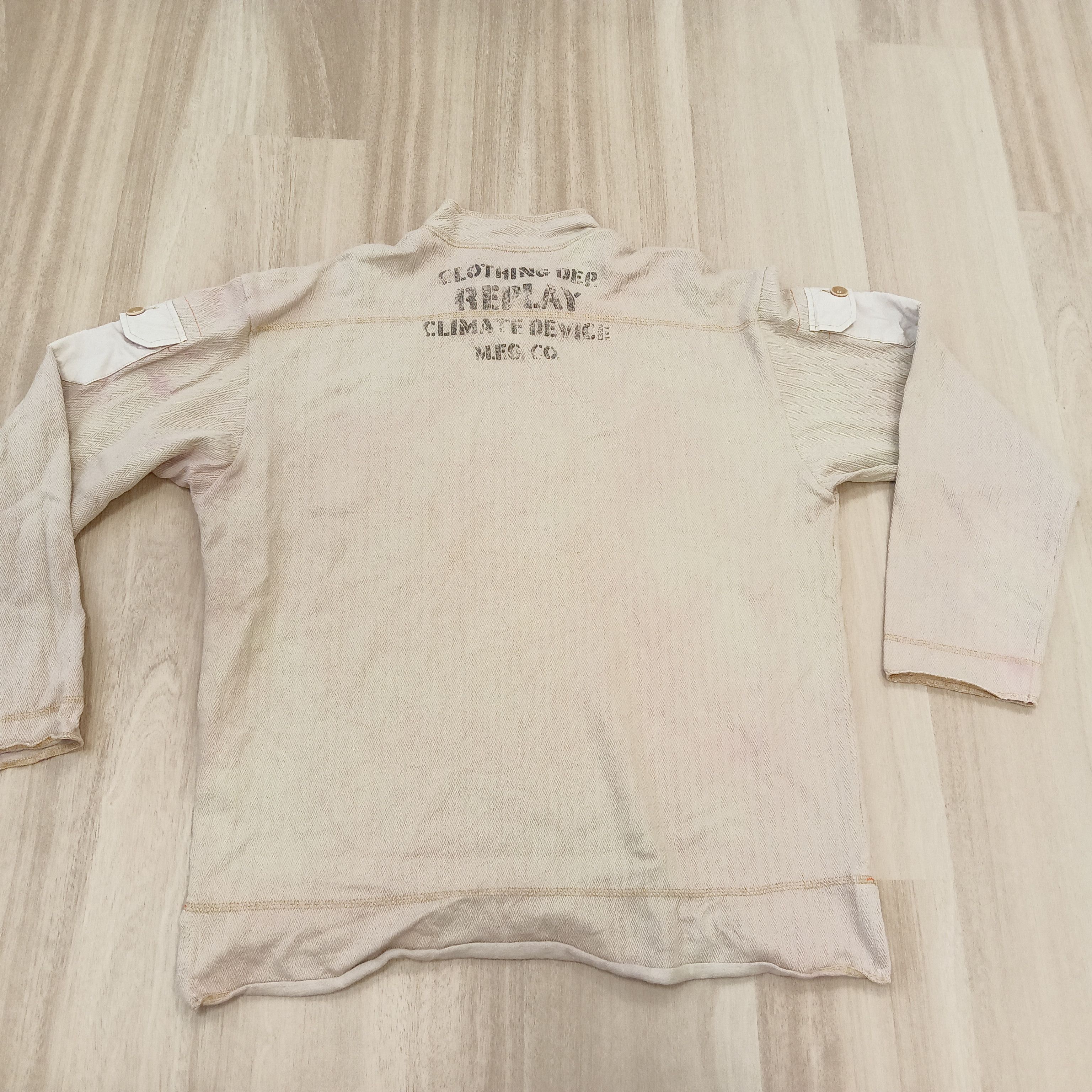 Replay VINTAGE REPLAY HALF ZIPPER XXL RARE COLOUR Size US XXL / EU 58 / 5 - 11 Thumbnail