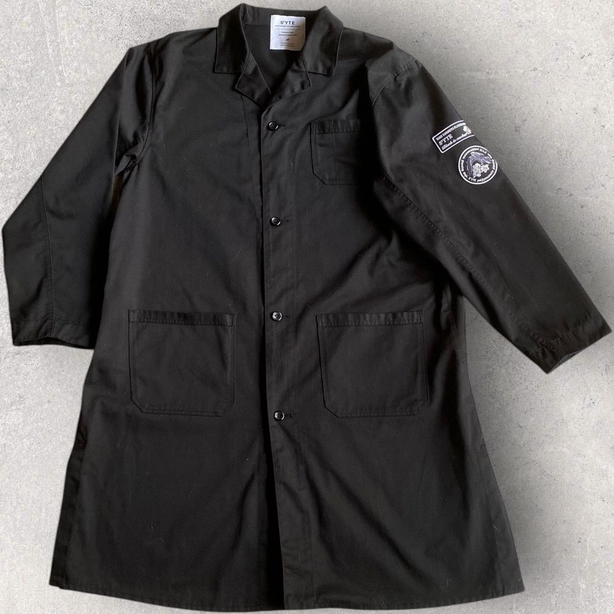 Yohji Yamamoto S’YTE No Future Cotton Twill Coat Size US L / EU 52-54 / 3 - 4 Thumbnail