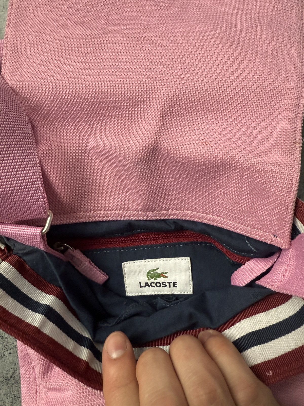 Lacoste Vintage Lacoste Crossbody Bag Pink Size ONE SIZE - 9 Thumbnail