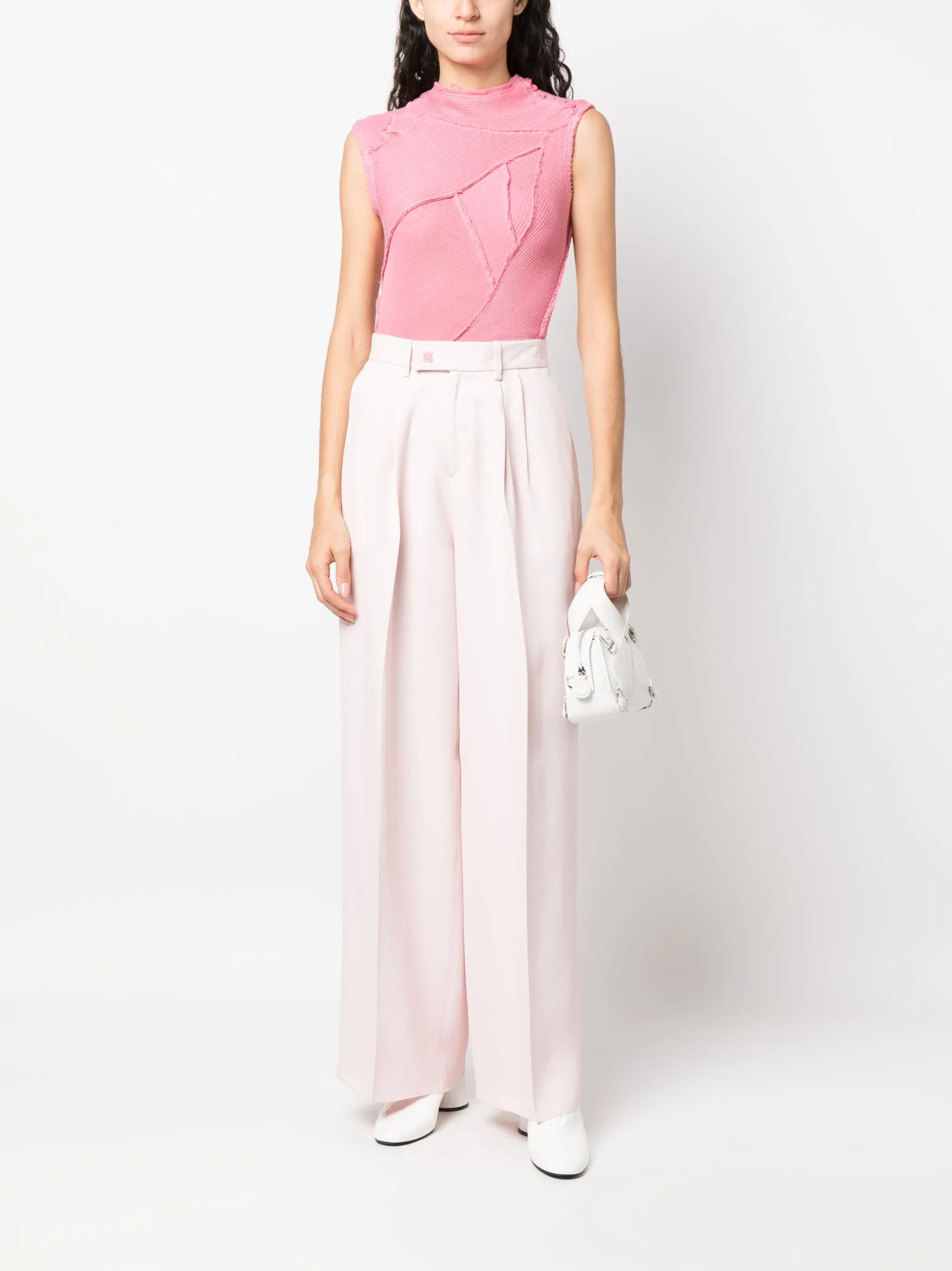 Amiri o1y0425 Casual Pant in Pink Size 27" / US 4 / IT 40 - 2 Thumbnail