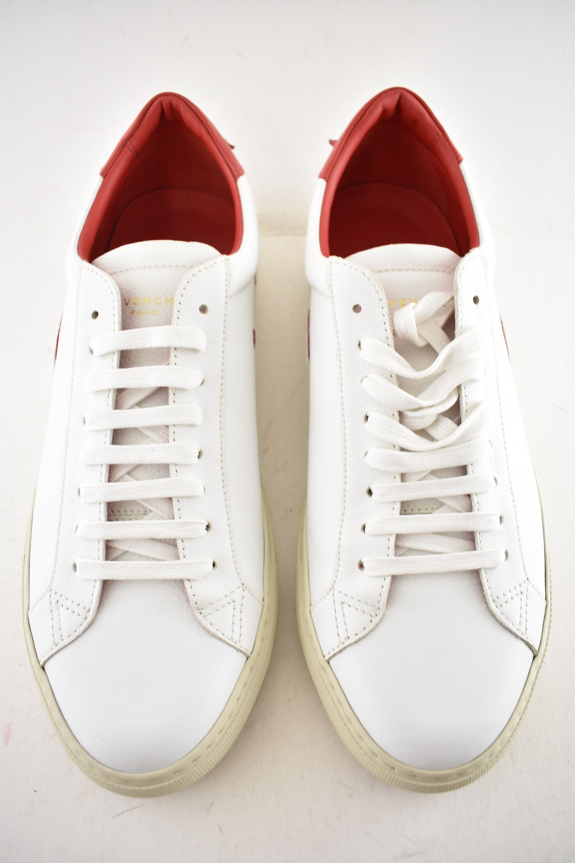 Givenchy Givenchy Urban Street Red Logo Knot Low Top Sneaker 43 10 Size US 10 / EU 43 - 5 Thumbnail