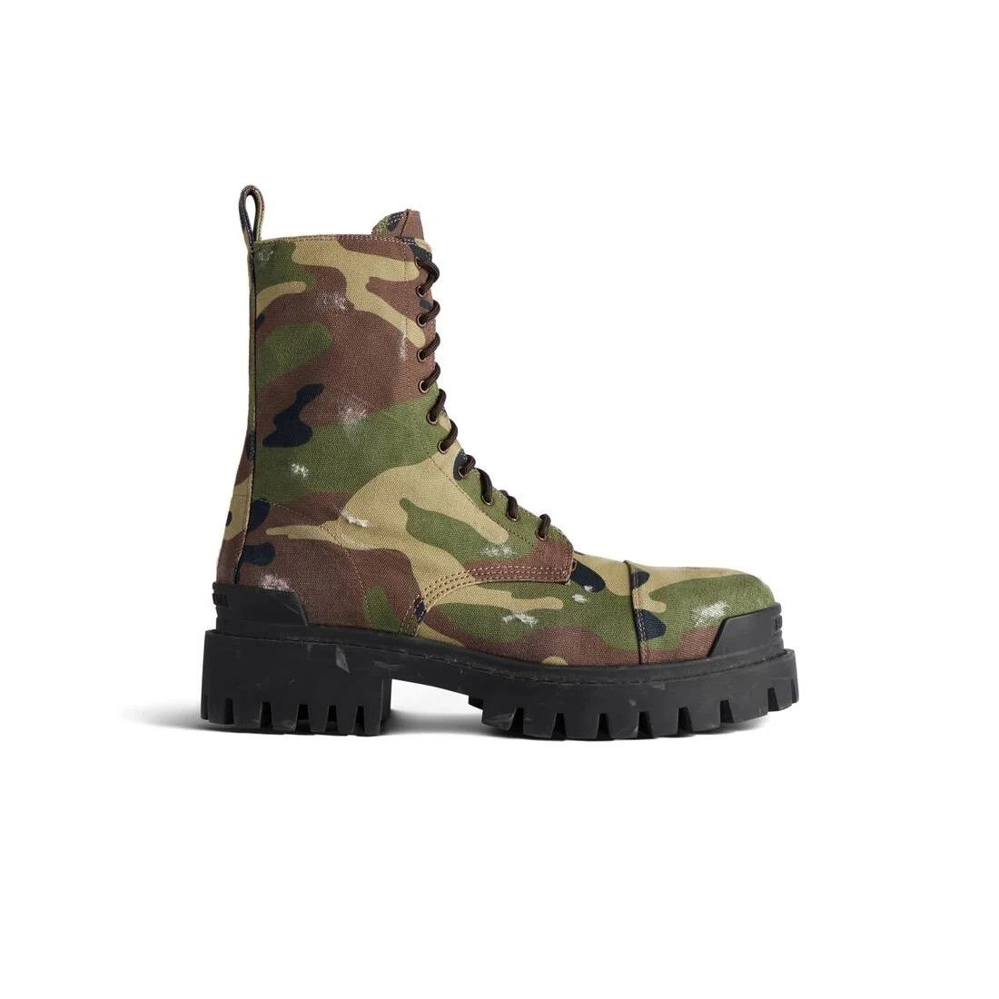 Balenciaga Balenciaga Strike 20MM Used Effect Boots | Grailed