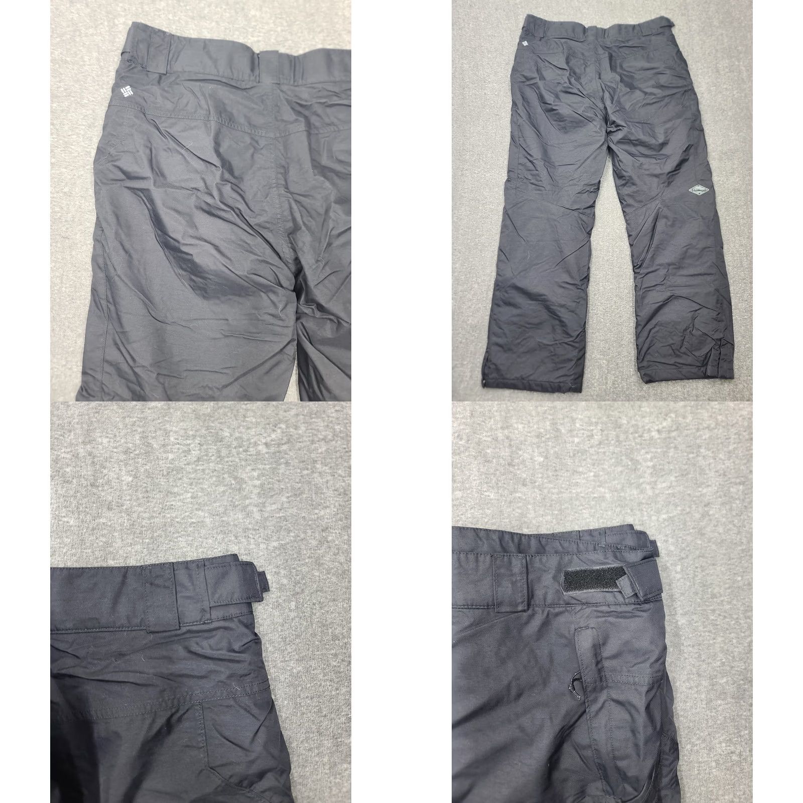 Vintage Columbia Snow Pants Black XL Bugaboo II Omni-Tech Waterproof Insulated Ski Pants Mens XL Black Snow Weatherproof Size US 36 / EU 52 - 10 Thumbnail