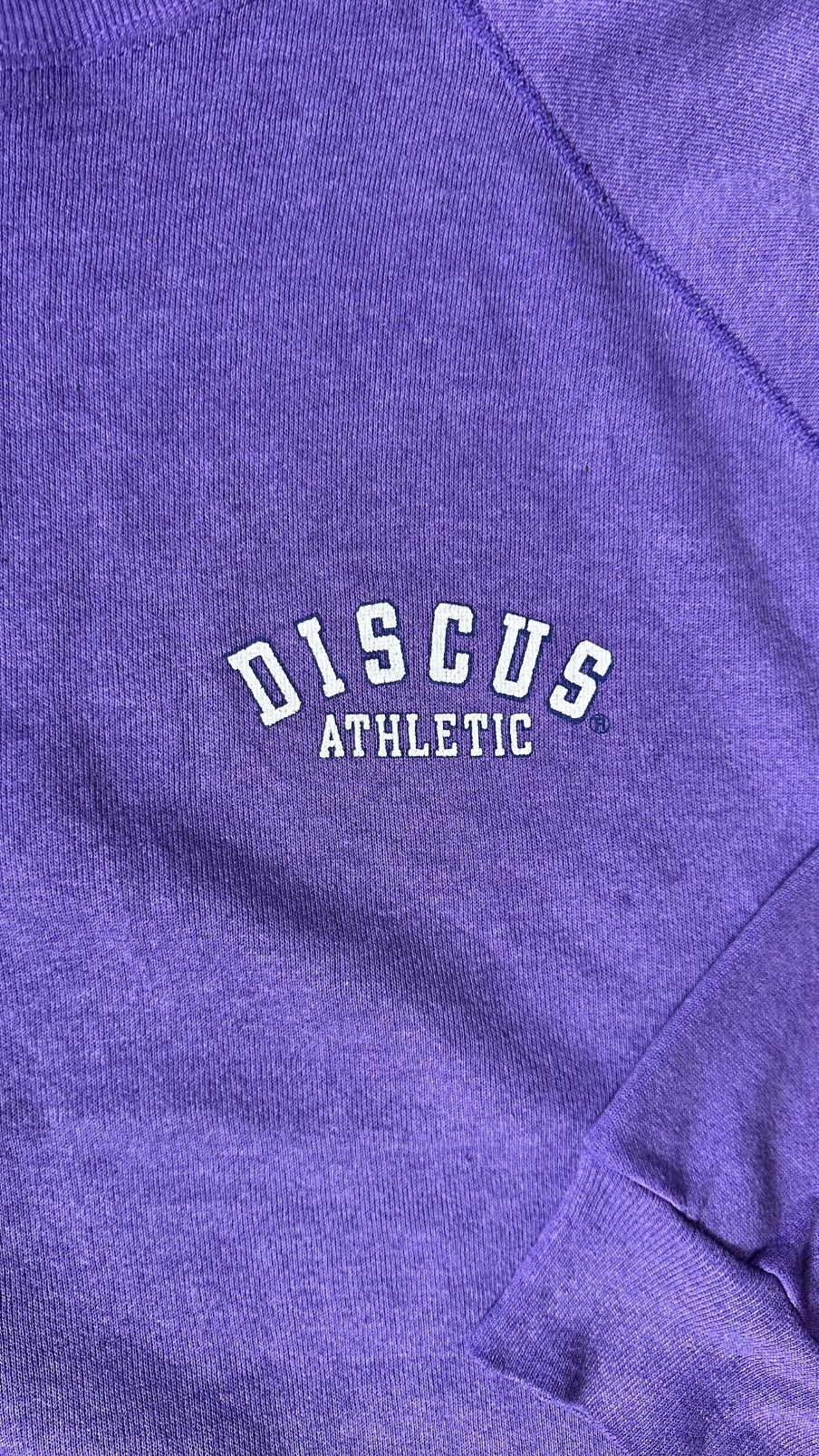 Vintage VINTAGE 70S DISCUSS ATHLETIC SWEATSHIRT Size US XXL / EU 58 / 5 - 2 Thumbnail