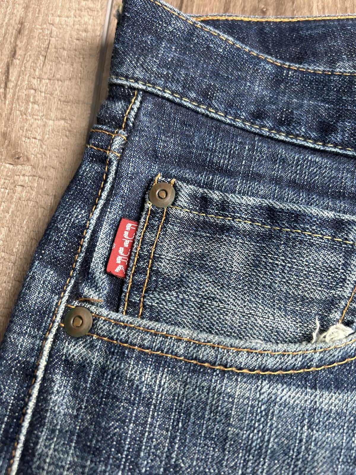 Futura Futura 2000 Denim Blue Size 31 Faded Size US 31 - 7 Thumbnail