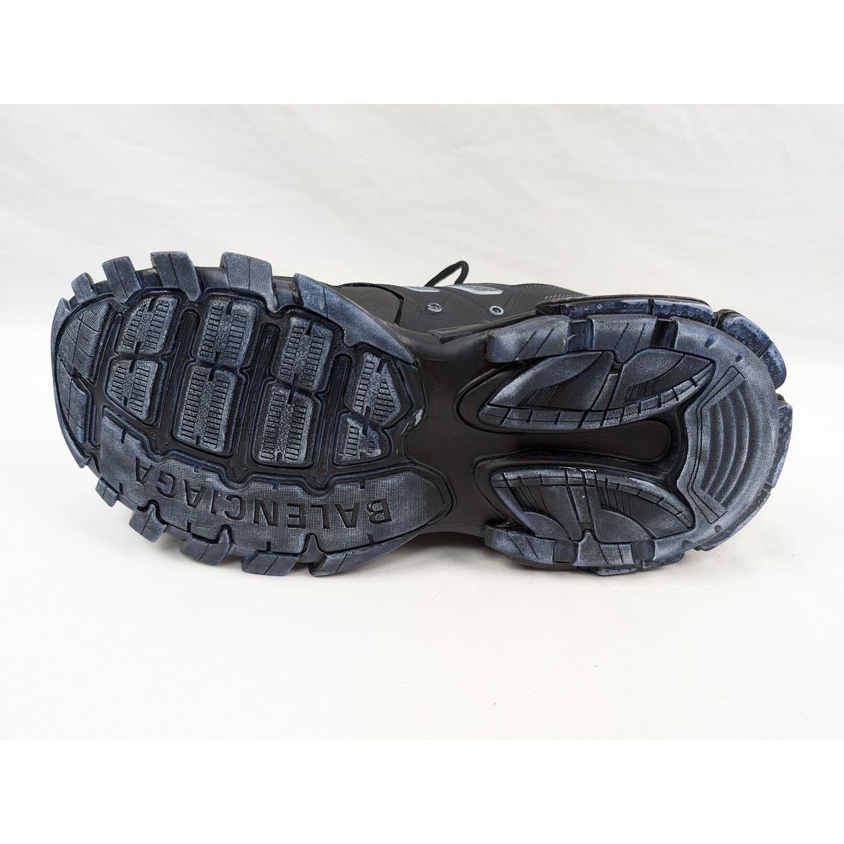 Balenciaga o1rshd1 Track Low-Top Sneakers in Faded Black Size US 13 / EU 46 - 10 Thumbnail