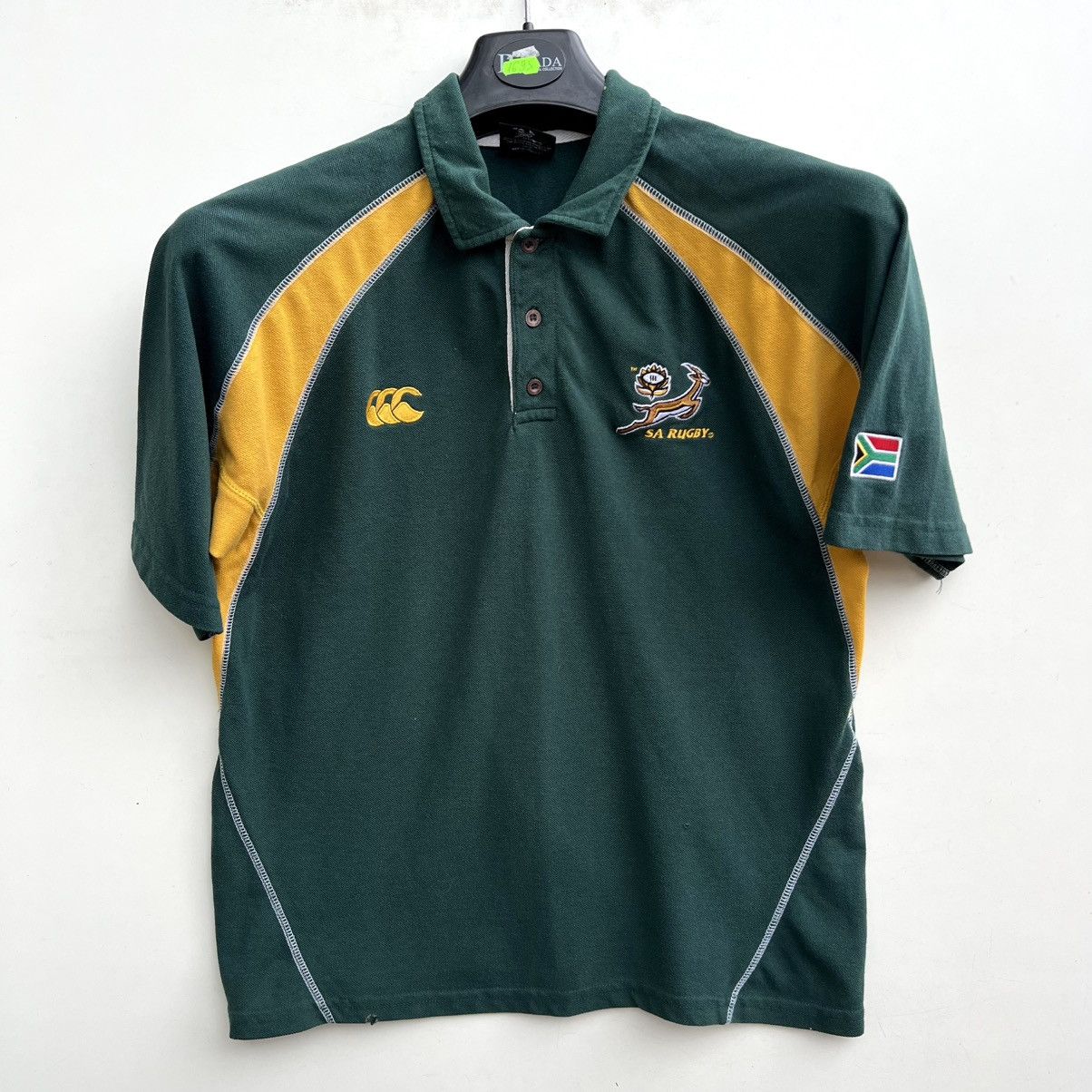 Canterbury of New Zealand Canterbury Rugby Union South Africa shirt jersey Size US S / EU 44-46 / 1 - 1 Thumbnail