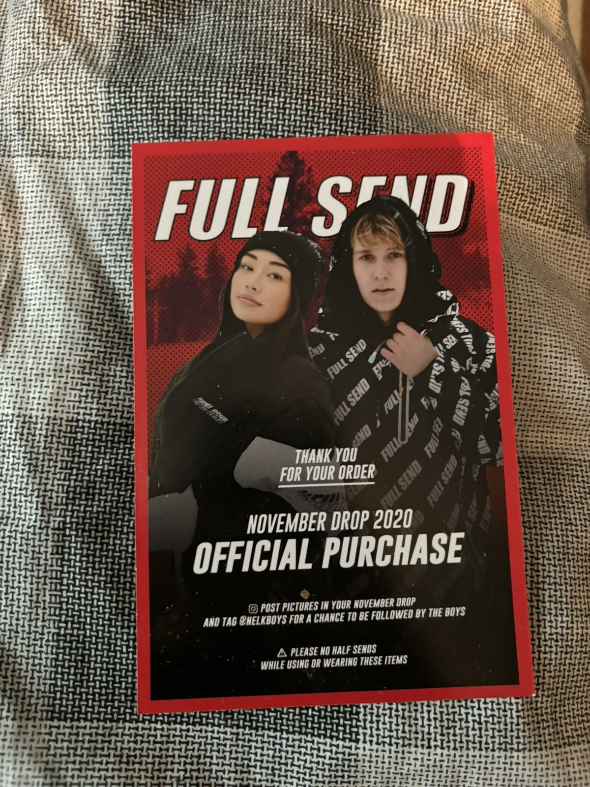 Full Send Full Send Crewneck Size US L / EU 52-54 / 3 - 4 Thumbnail