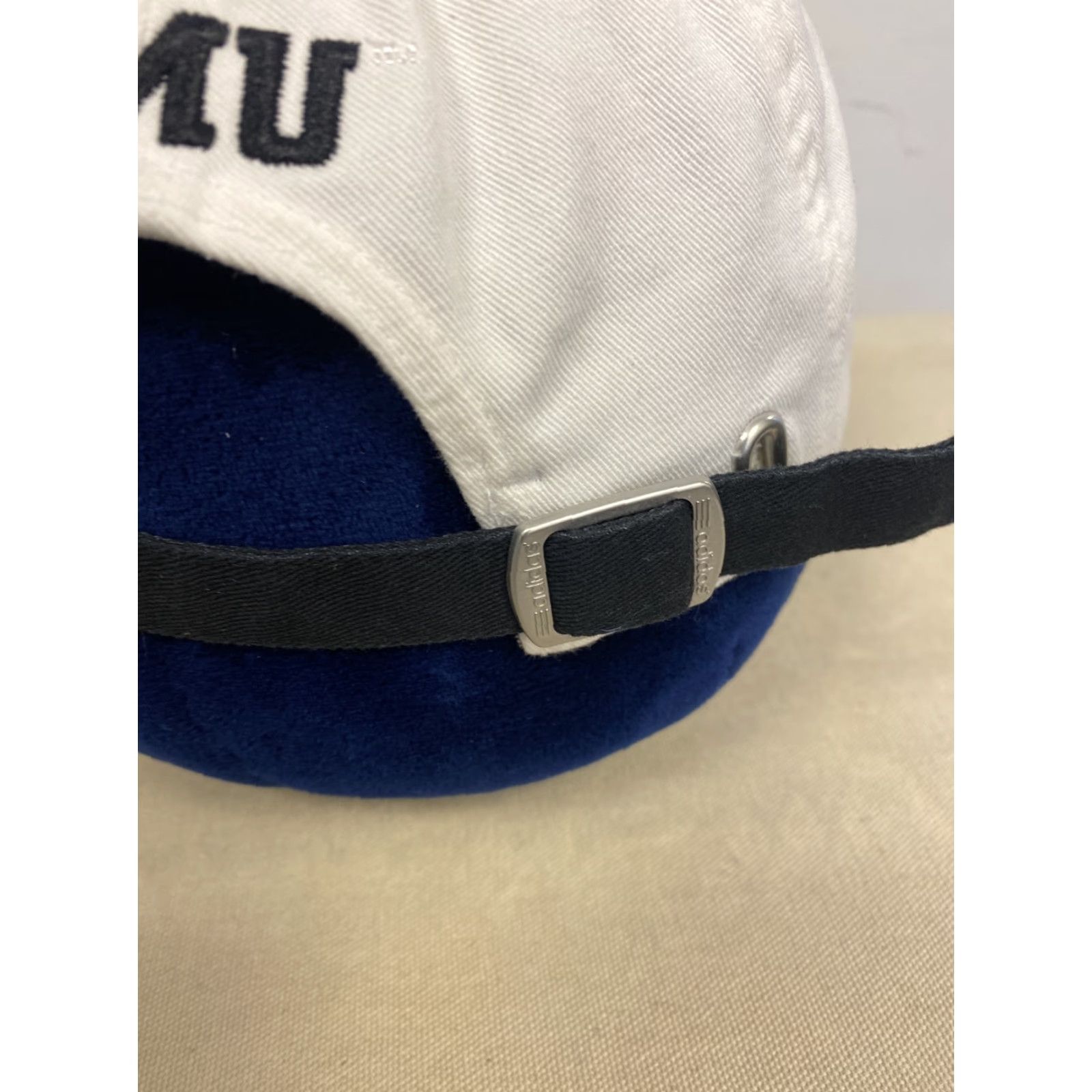 Adidas ADIDAS Baseball Cap Hat Adjustable One Size Black White Logo Casual Sport Dad Mens Size ONE SIZE - 5 Thumbnail