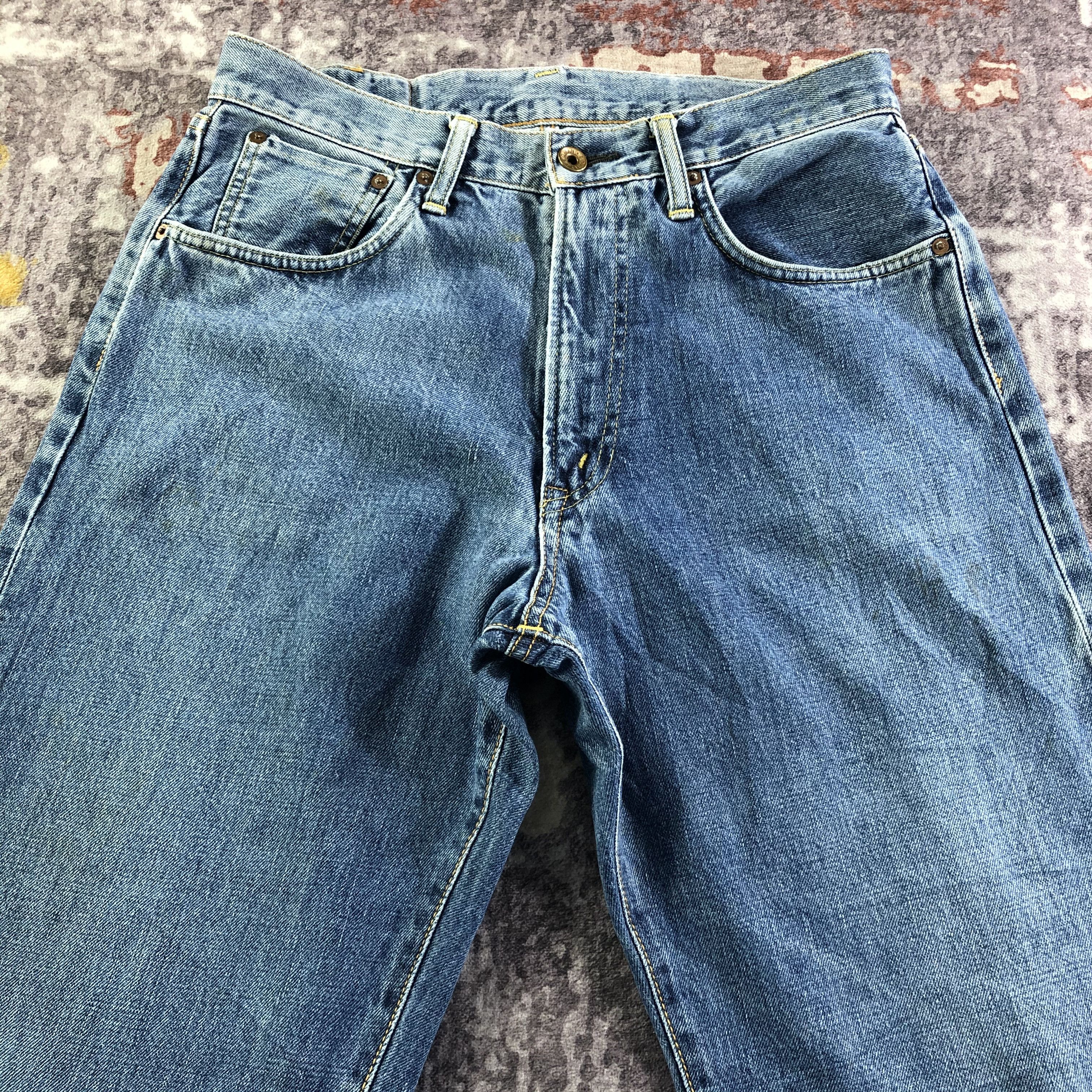 Edwin Vintage Blue Wash Edwin 505 Selvedge Jeans-JM3659 Size US 31 - 3 Thumbnail