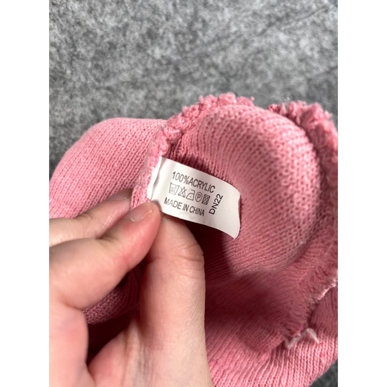Pinko Winterlace Beanie Adult One Size Pink Knit Acrylic Snow Ski Size ONE SIZE - 7 Thumbnail