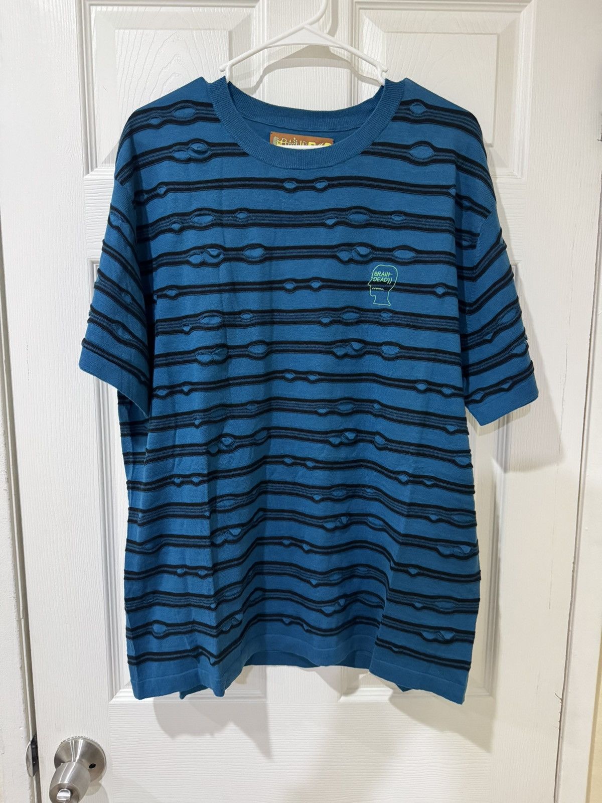Brain Dead Puckered Striped T-shirt Size US L / EU 52-54 / 3 - 1 Thumbnail