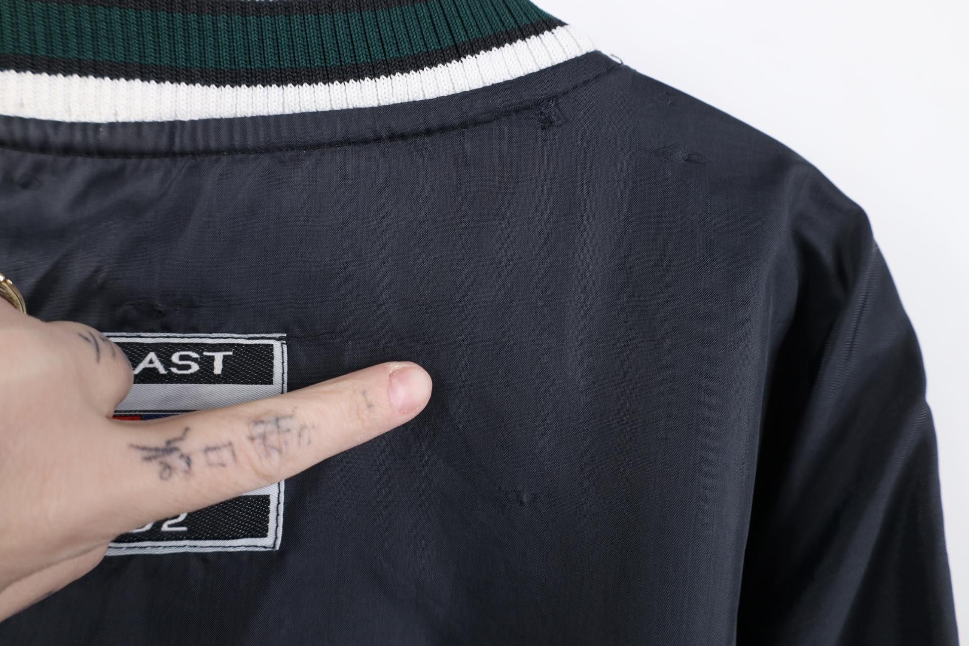 Vintage Vintage 90s Streetwear Golf Windbreaker Jacket Black Size US XL / EU 56 / 4 - 13 Thumbnail