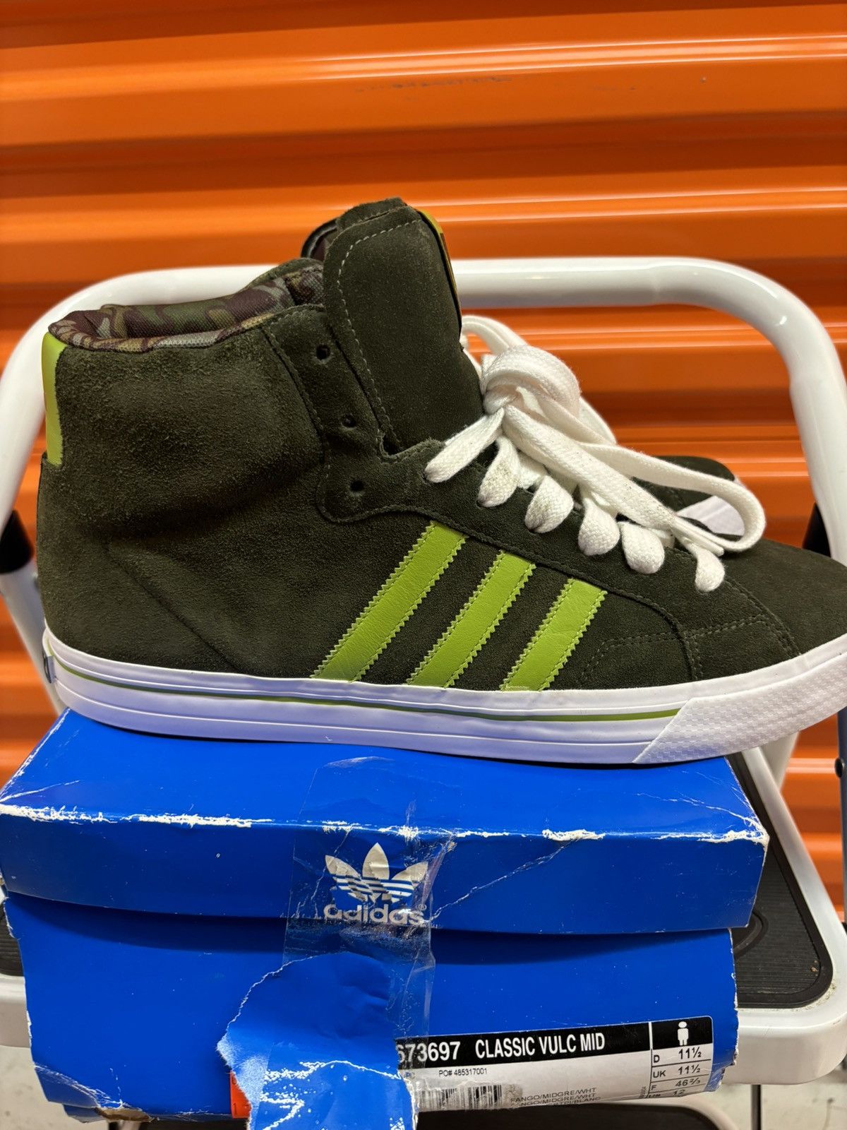 ***FINAL DROP***RARE 2006 ADIDAS VULCANIZED HIGH SUEDE 12