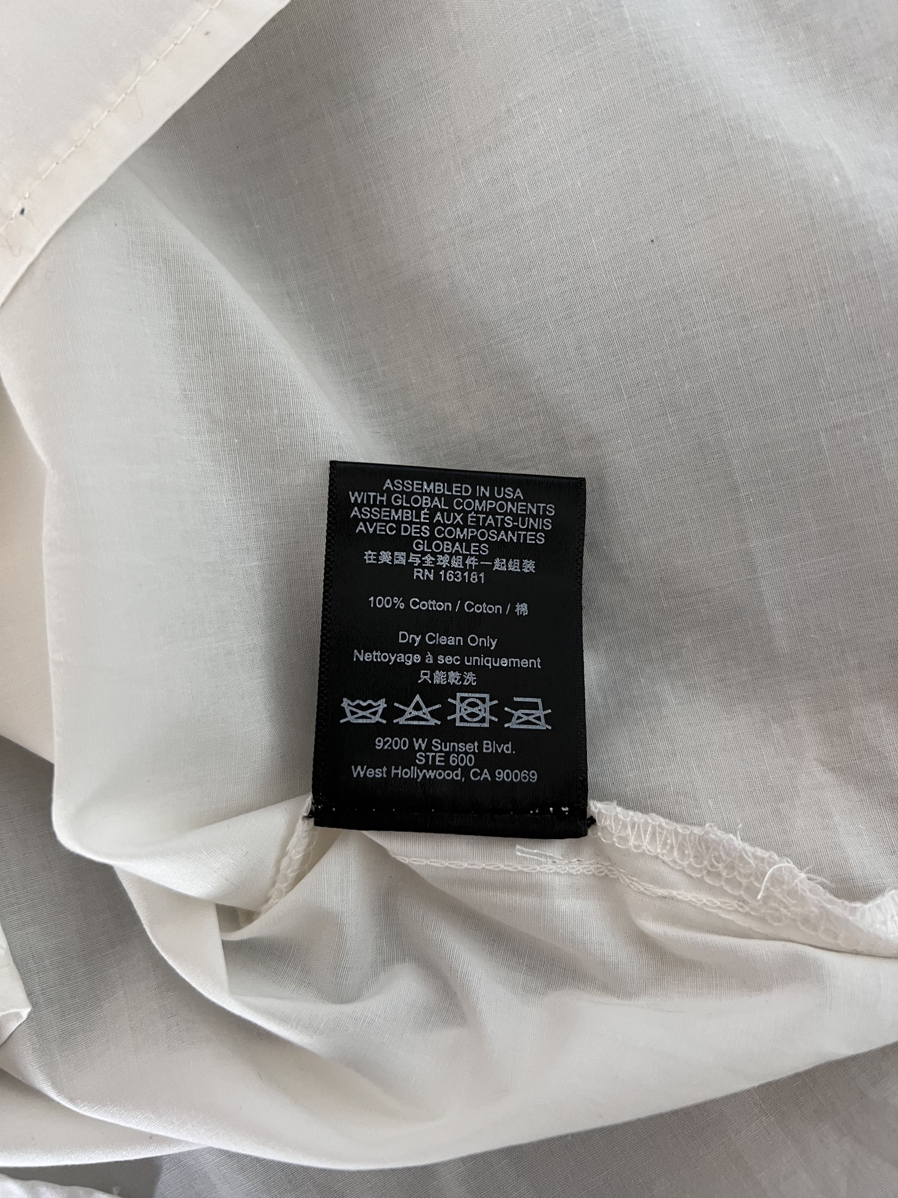 Rhude Rhude Raglan Poplin Button Up Shirt in Maroon Size US S / EU 44-46 / 1 - 10 Thumbnail