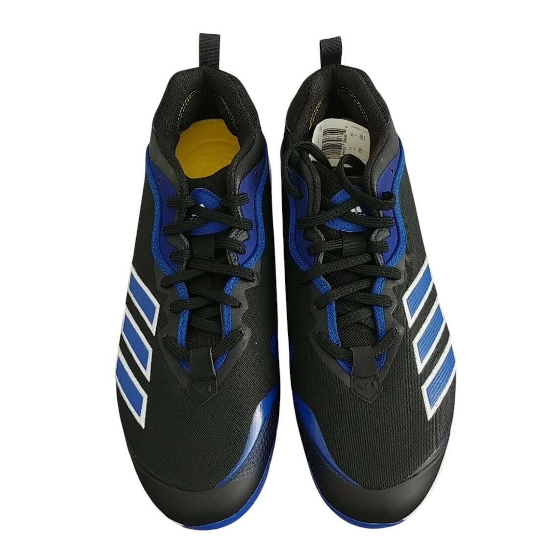 Adidas Adidas Icon 6 Bounce Metal Baseball Cleats FV9350 Black Blue Size US 7 / EU 40 - 4 Thumbnail