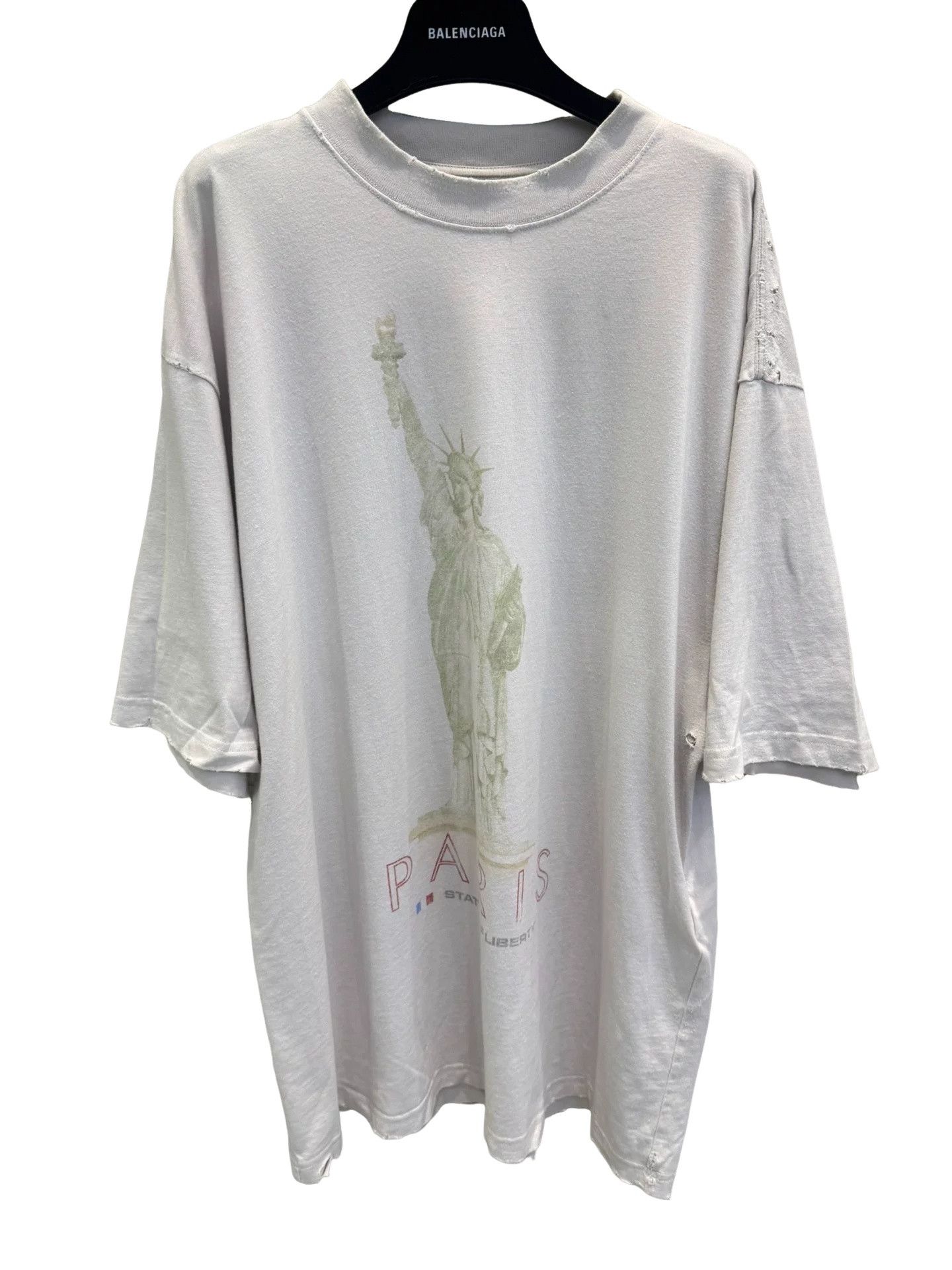Balenciaga Balenciaga Statue of Liberty T-Shirt Size S Size US S / EU 44-46 / 1 - 1 Thumbnail