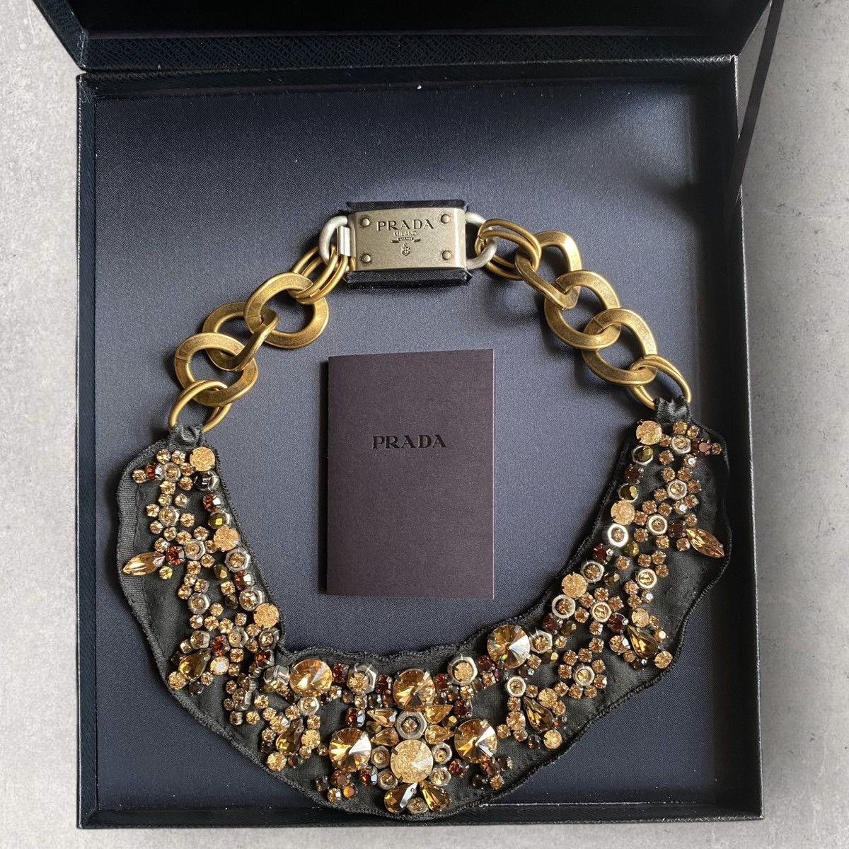 Prada Prada embellish Necklace Size ONE SIZE - 1 Thumbnail
