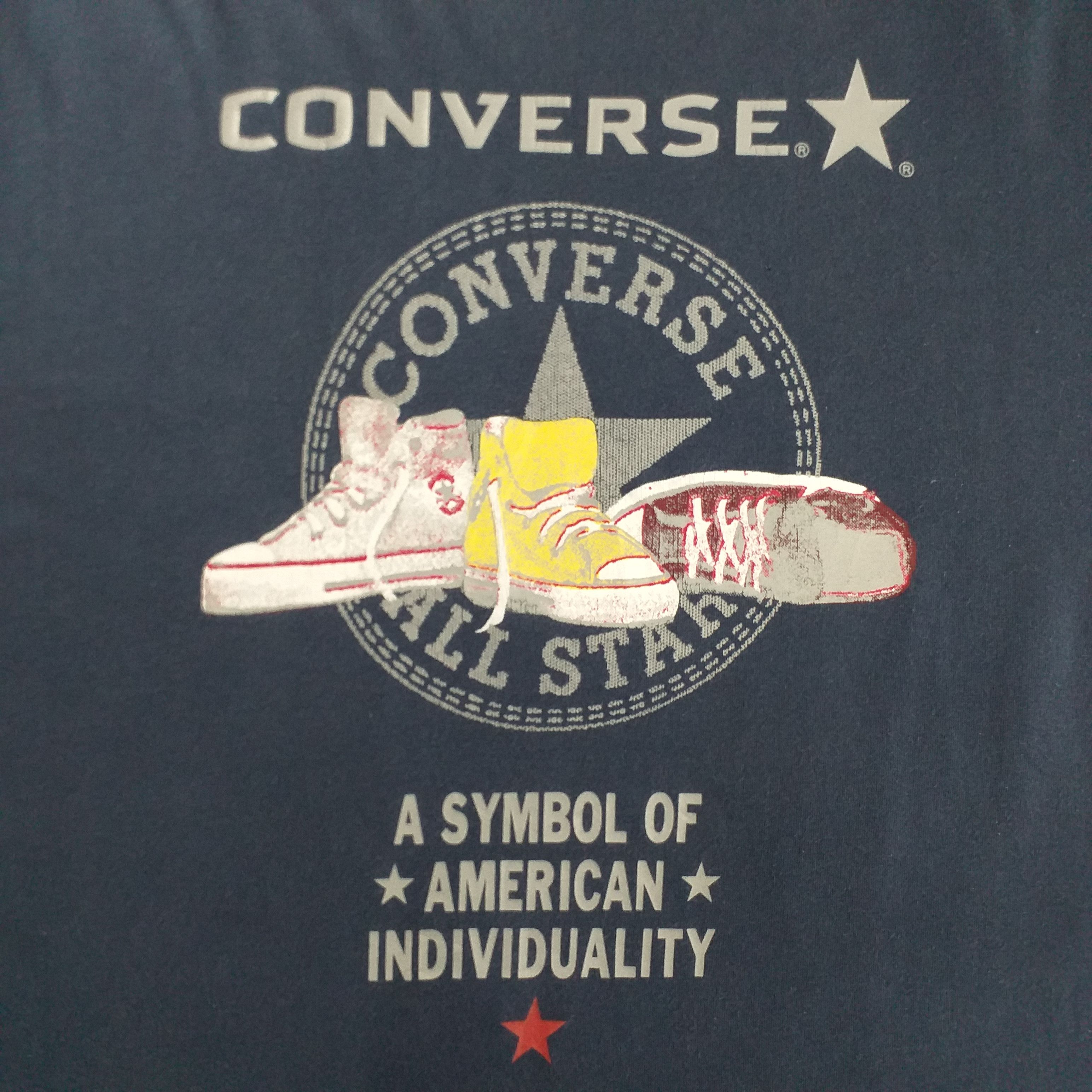 Converse Vintage Converse A Symbol Of American Tshirt -F043 Size US L / EU 52-54 / 3 - 3 Thumbnail