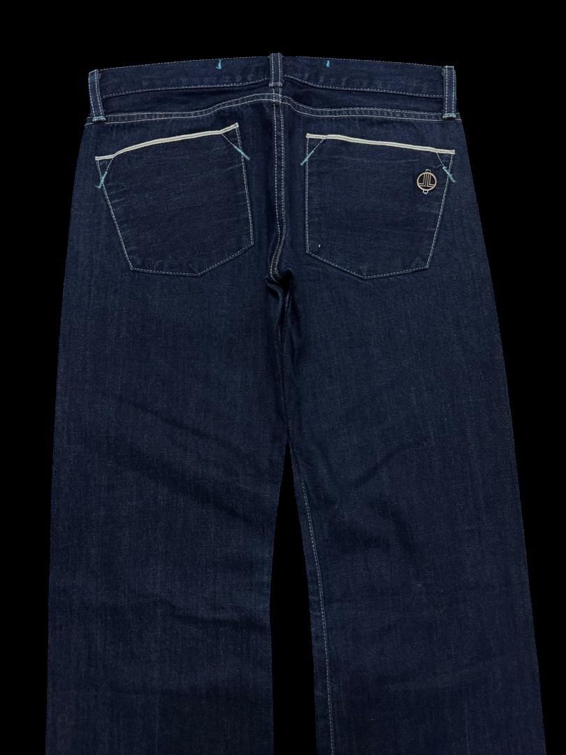 Lanvin Selvedge Jeans Lanvin En Bleu Rare line Color Selvedge Jeans Size US 29 - 11 Thumbnail