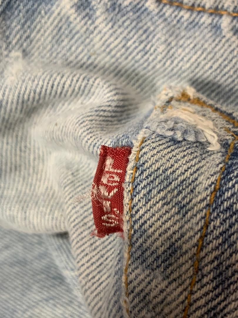 Levi's Vintage Clothing Vintage Levi’s 501 Distressed Denim Size US 34 / EU 50 - 6 Thumbnail