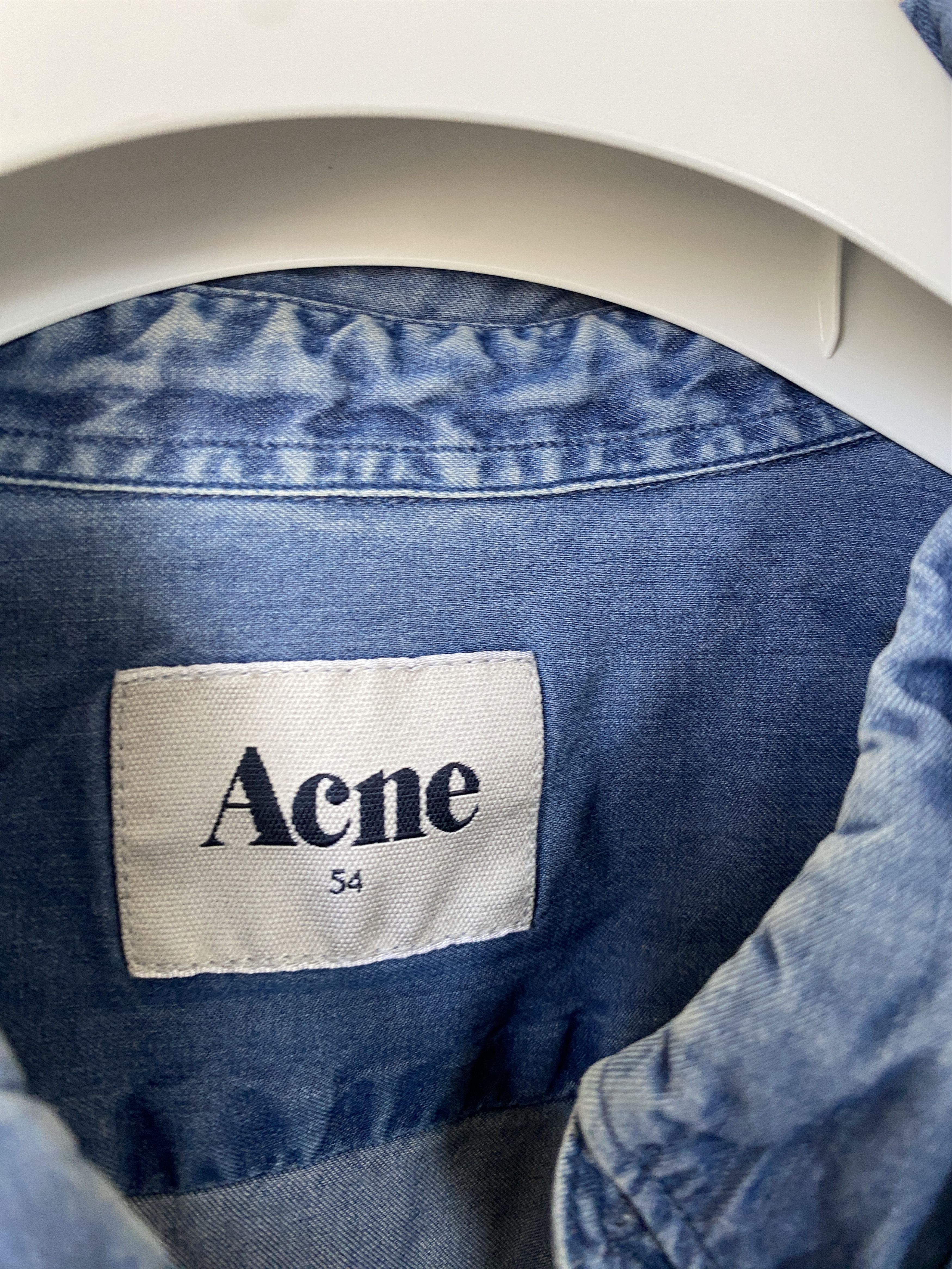 Acne Studios Acne Slim Denim SS12 casual shirt Size US L / EU 52-54 / 3 - 4 Thumbnail