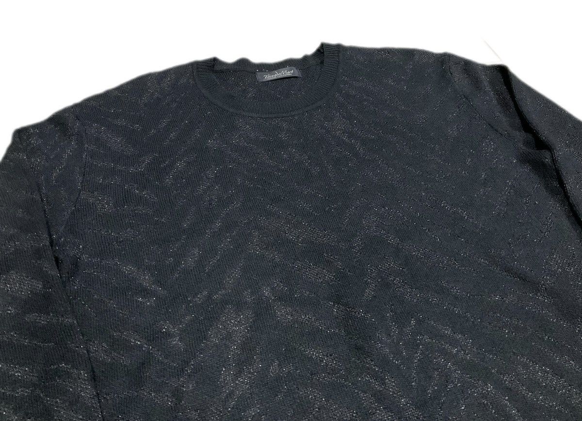 🔥Y2K Archived Tornado Mart Glitter Knit Sweater