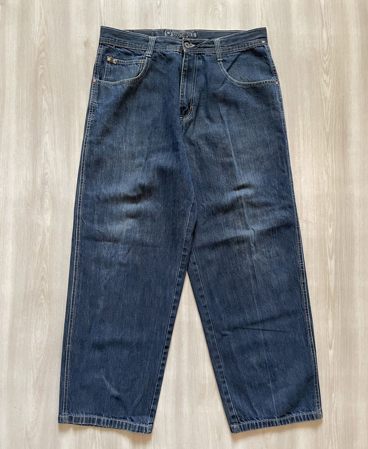 Southpole × Vintage Vintage Y2K Southpole 4180 Jeans Sz 38 Fits 37x30 Size US 37 - 5 Thumbnail