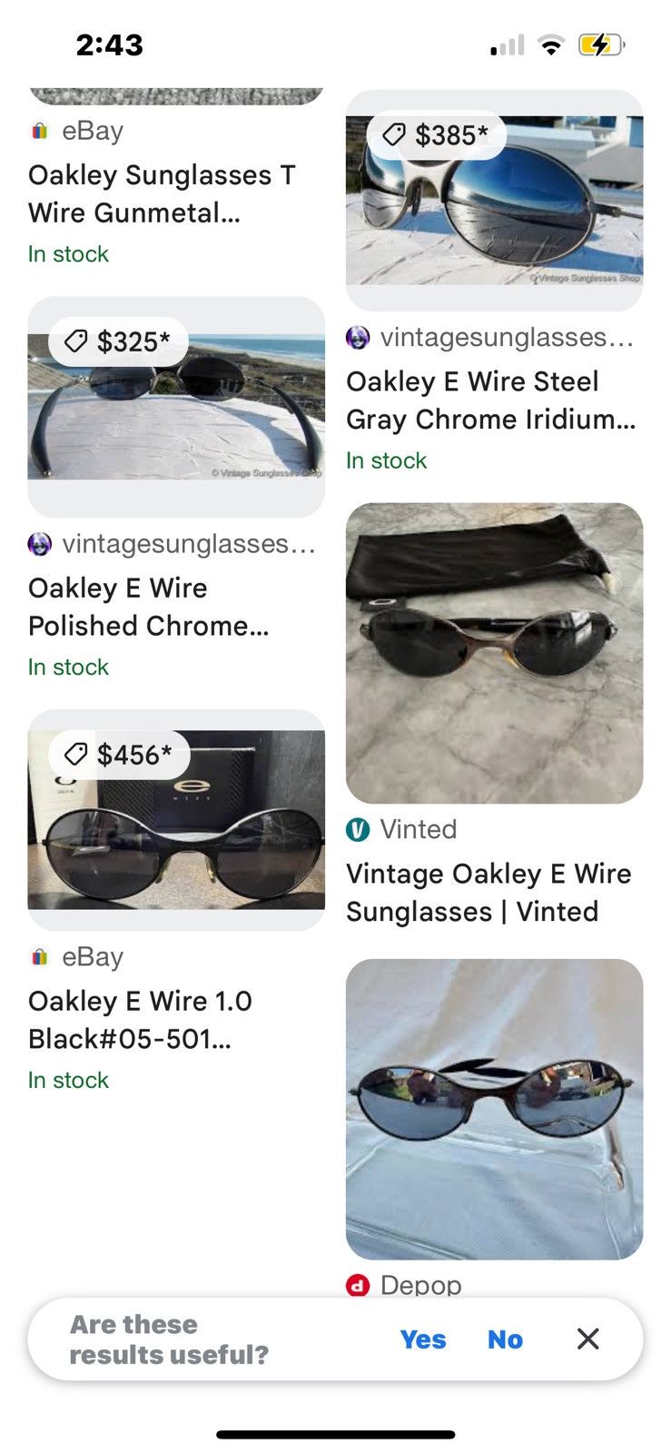 Oakley Oakley T-Wire 1.0 VINTAGE ORIGINAL Titanium Chrome Iridium Size ONE SIZE - 6 Thumbnail