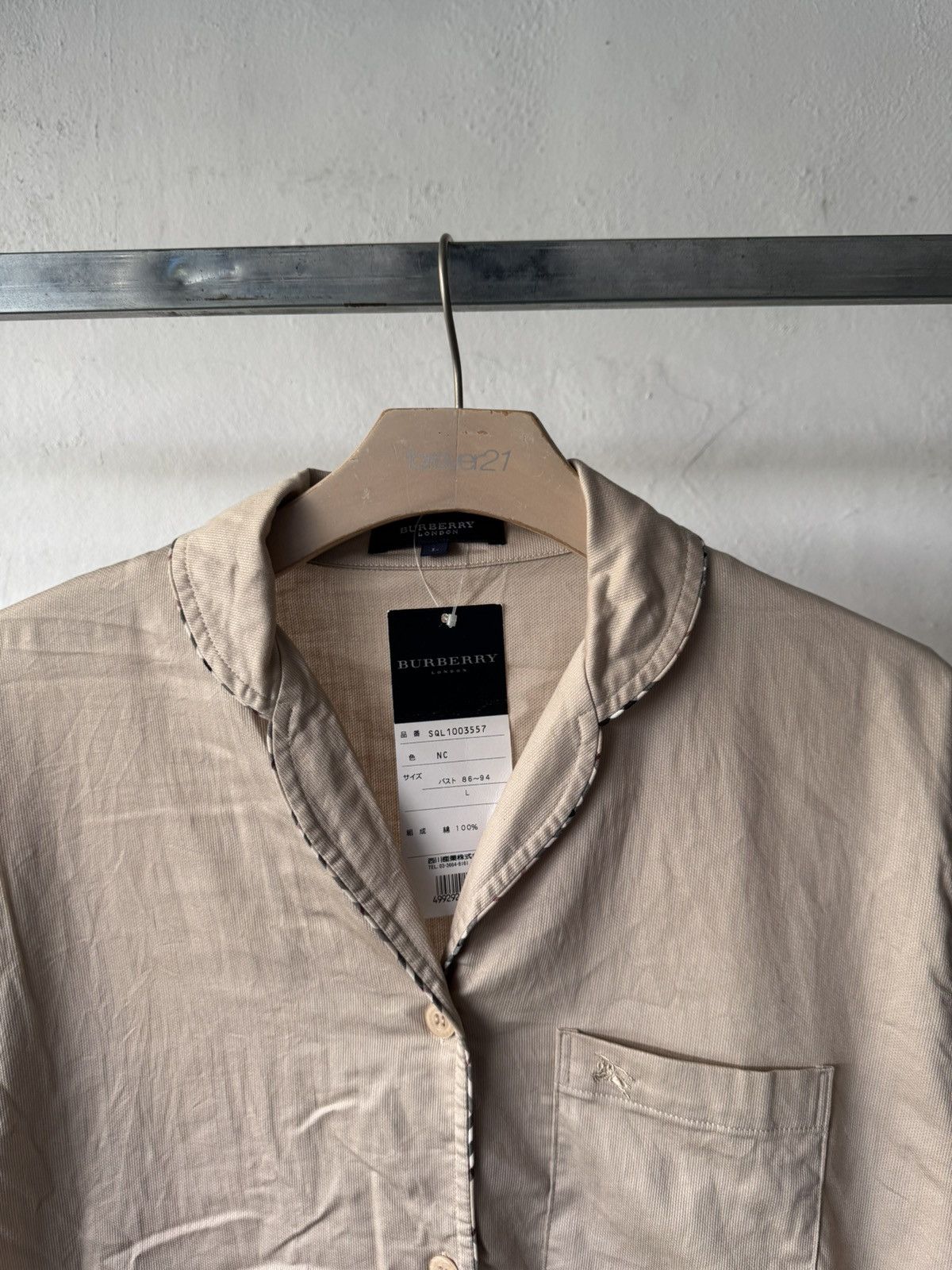 Burberry Burberry Pyjamas Shirt Size L / US 10 / IT 46 - 5 Thumbnail