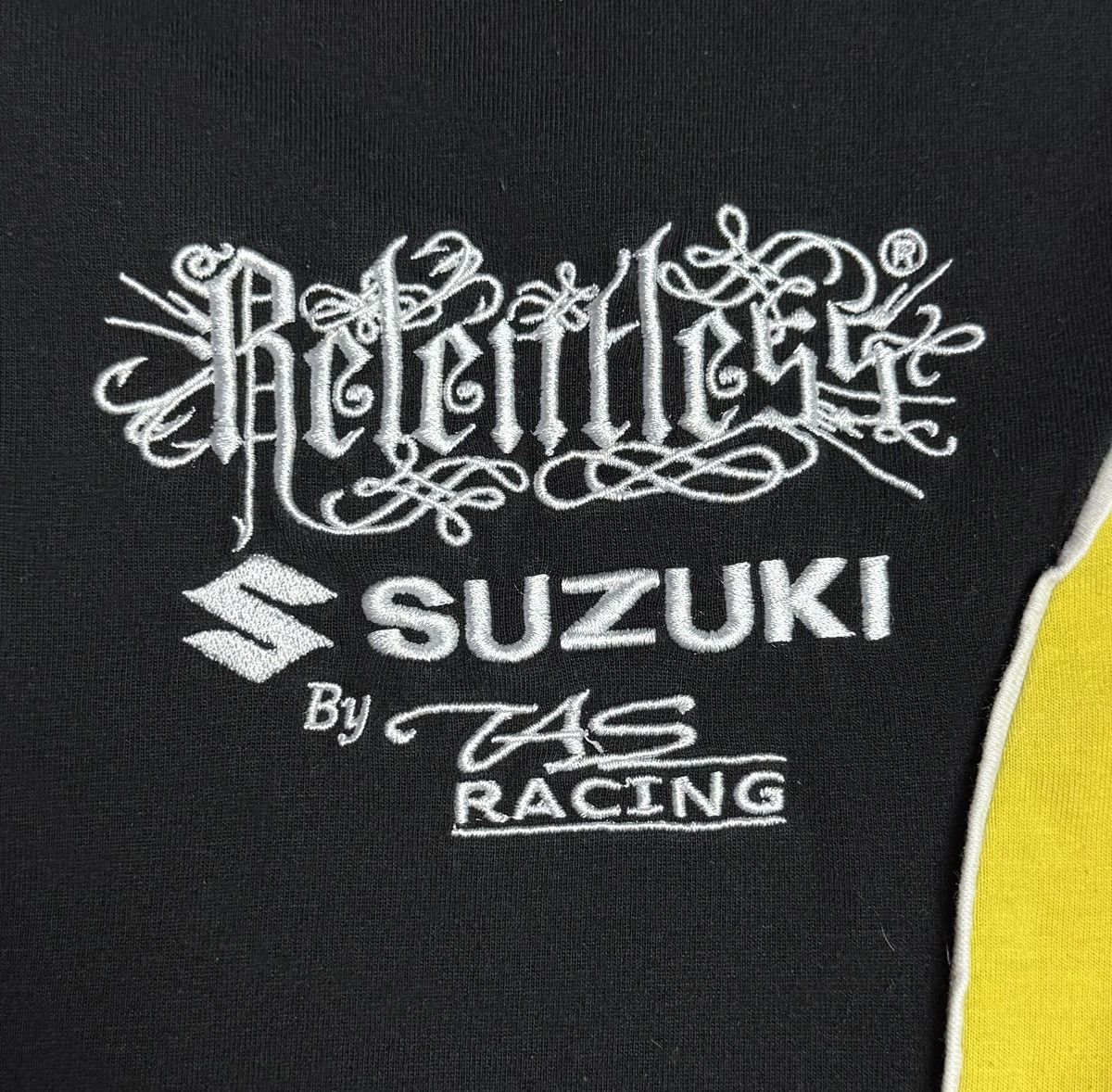 Vintage Suzuki Racing Team Polo Shirt Embroidered Big Logo Size US M / EU 48-50 / 2 - 8 Thumbnail