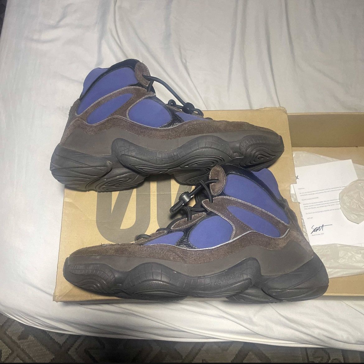 Yeezy Yeezy 500 High Tyrian Size US 13 / EU 46 - 8 Thumbnail