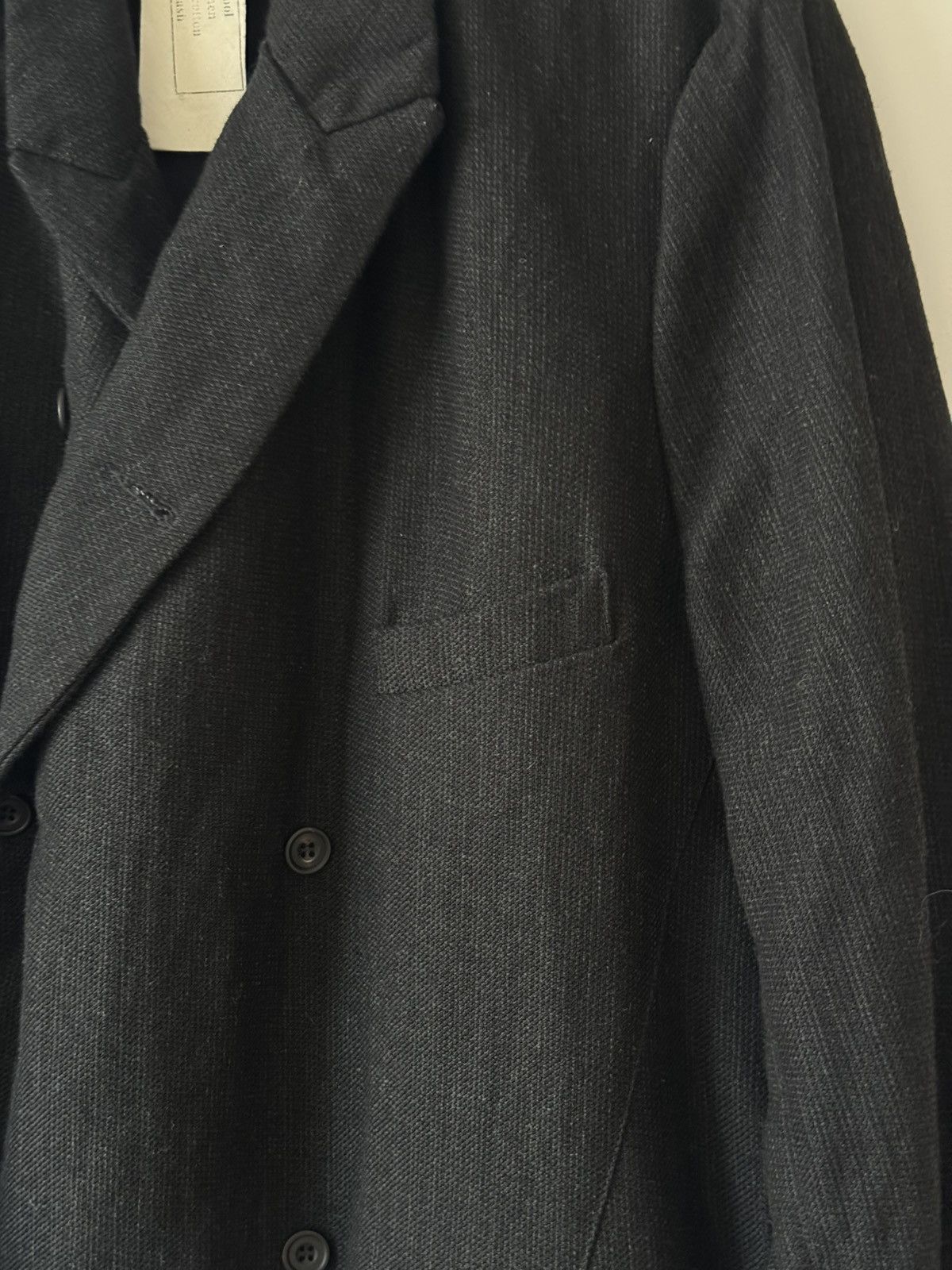 Paul Harnden Shoemakers Double Breasted Long Jacket Size US L / EU 52-54 / 3 - 3 Thumbnail