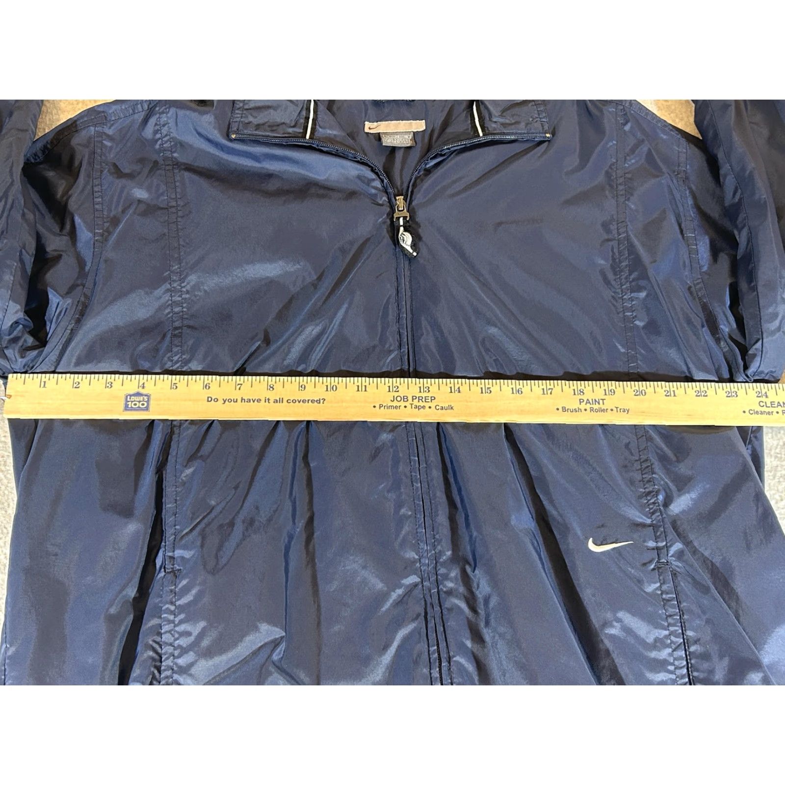 Nike Nike Jacket Mens XL Blue Track Windbreaker Zip Lightweight Vintage 90s Size US XL / EU 56 / 4 - 6 Thumbnail