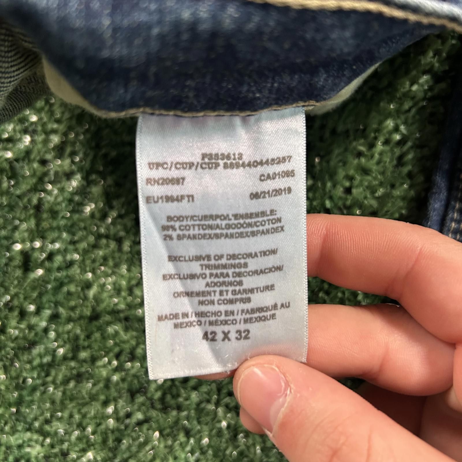 Dickies Dickies Men's Blue Workwear Denim Jeans. 42x32 Size US 42 / EU 58 - 6 Thumbnail