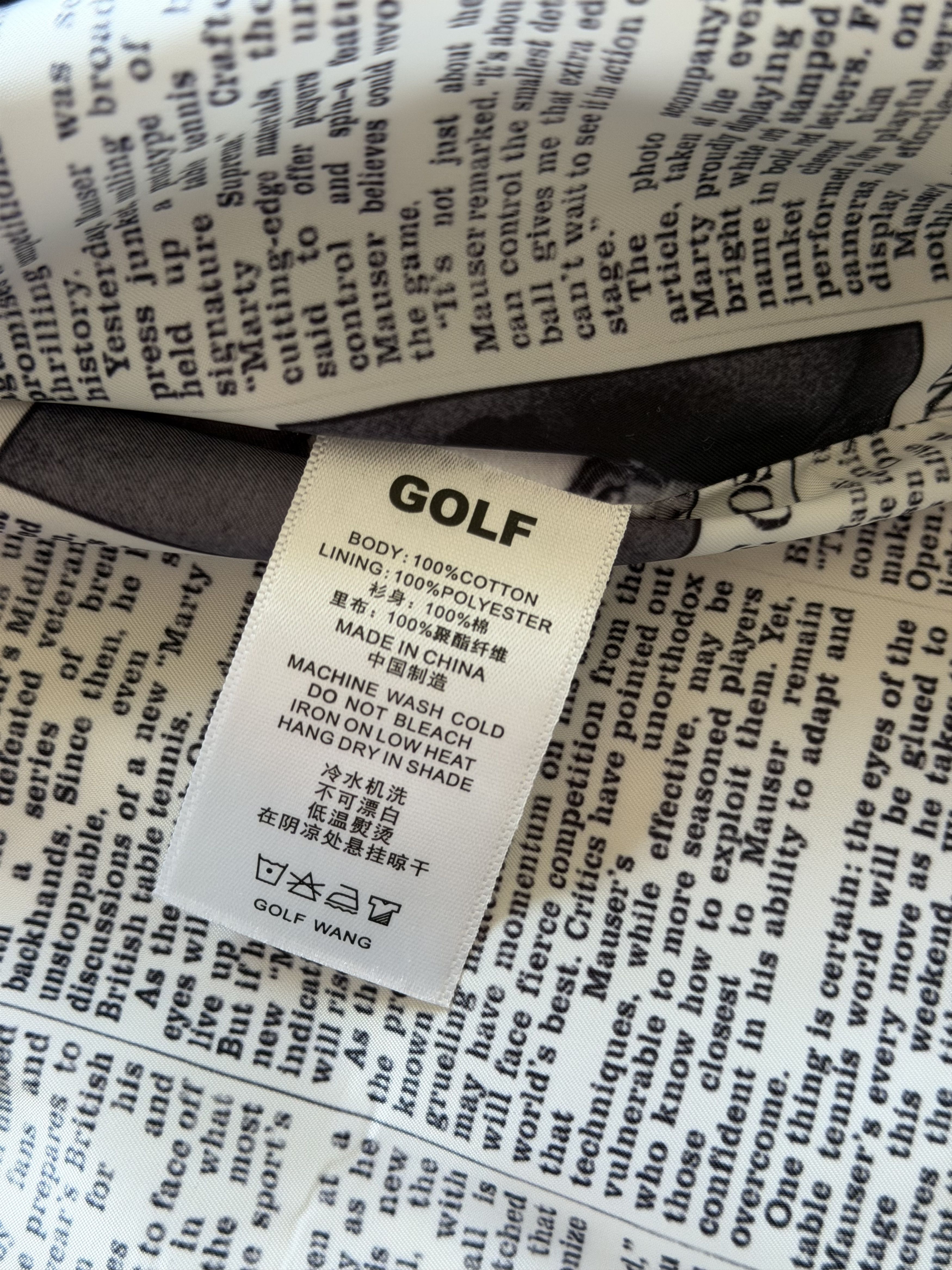 Golf Wang Golf Wang Marty Supreme Wally Work Jacket in Cream White Size US XXL / EU 58 / 5 - 9 Thumbnail
