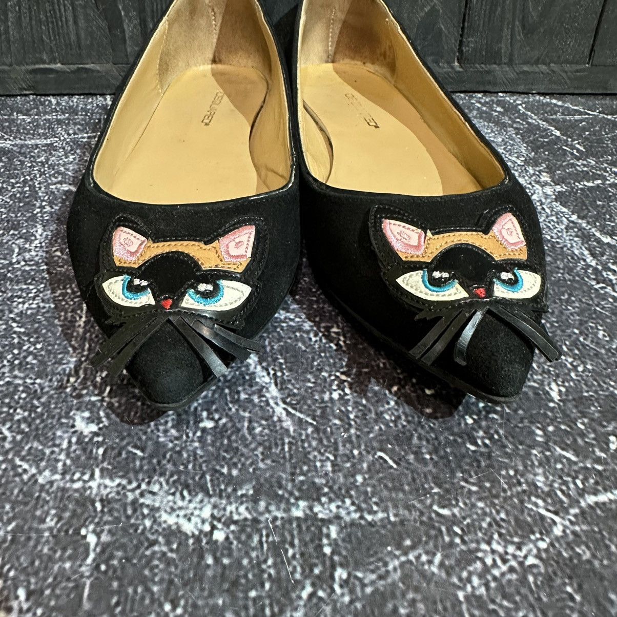 Dsquared2 DSQUARED2 - Women’s Suede Ballet Flats Size 38 Size US 8 / IT 38 - 9 Thumbnail