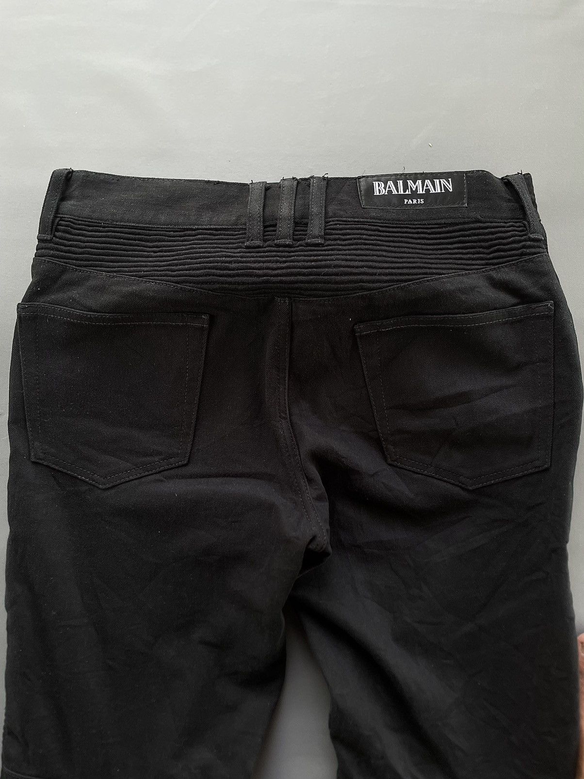Balmain Balmain Pants Black Decarnin Era Size US 32 / EU 48 - 4 Thumbnail