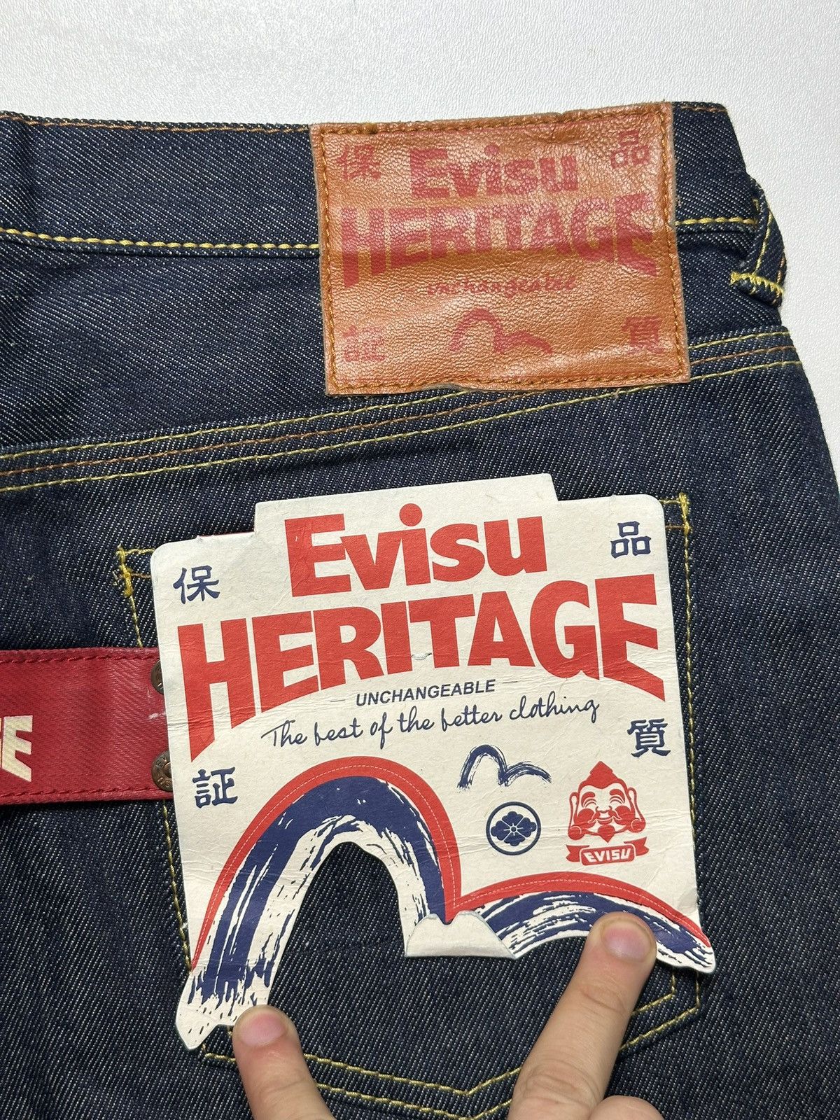 Evisu Vintage Evisu Embroidered Seagull Selvedge Jeans Size US 28 / EU 44 - 5 Thumbnail