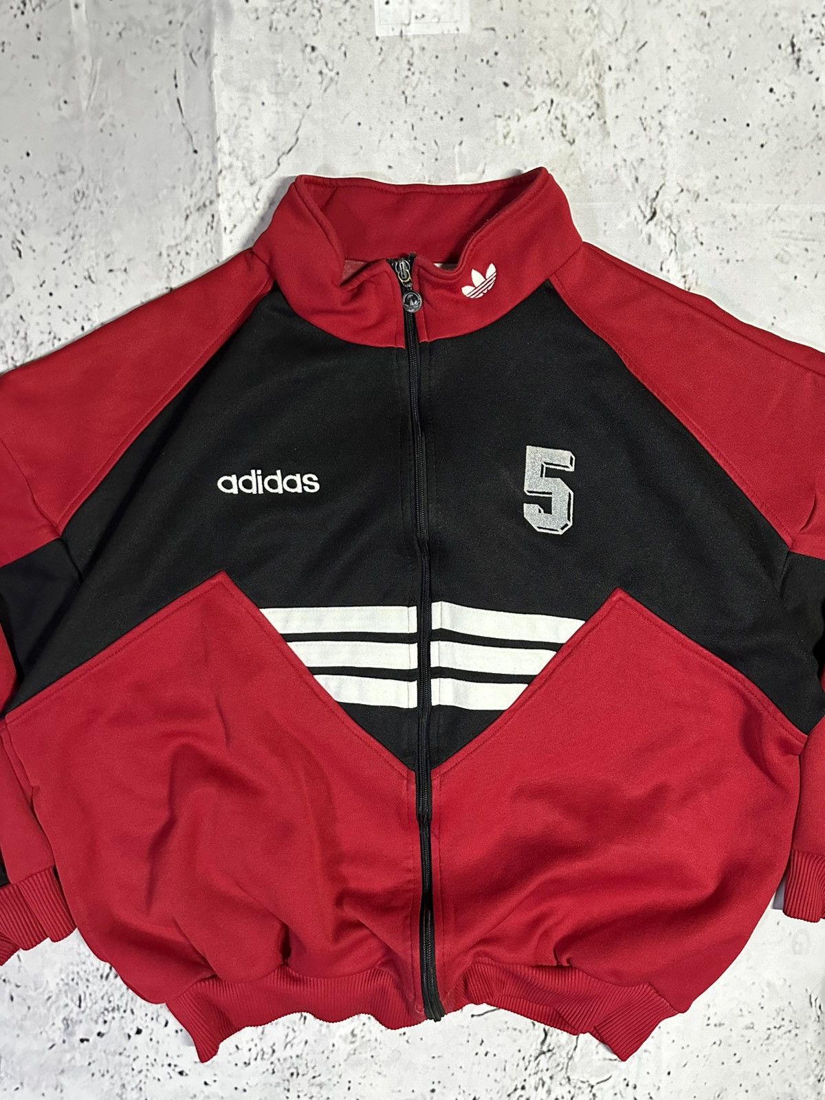 Adidas Adidas Jacket Retro Vintage Track JACKET 90s 90er 00er. Size US L / EU 52-54 / 3 - 2 Thumbnail